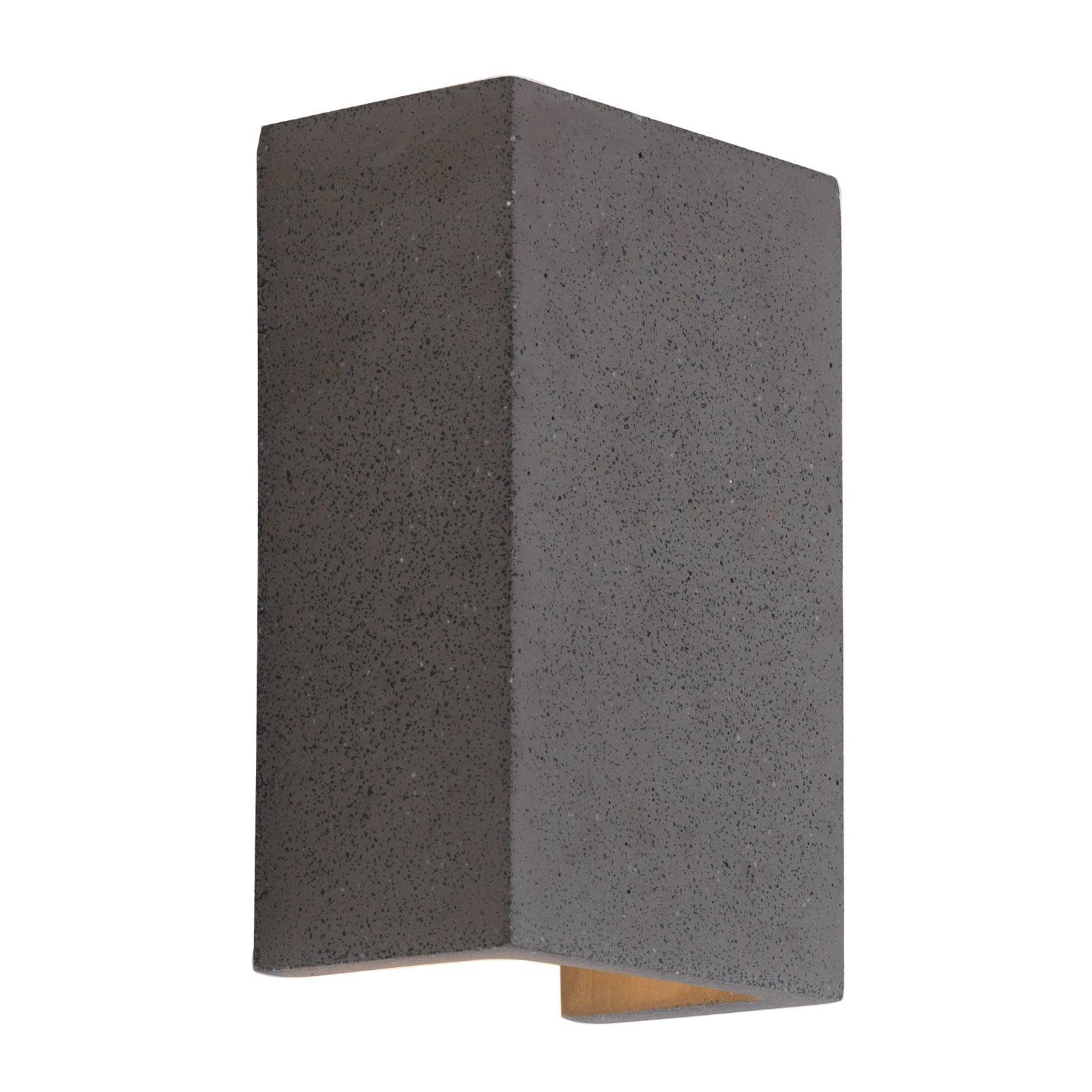 siku black sandstone single wall light