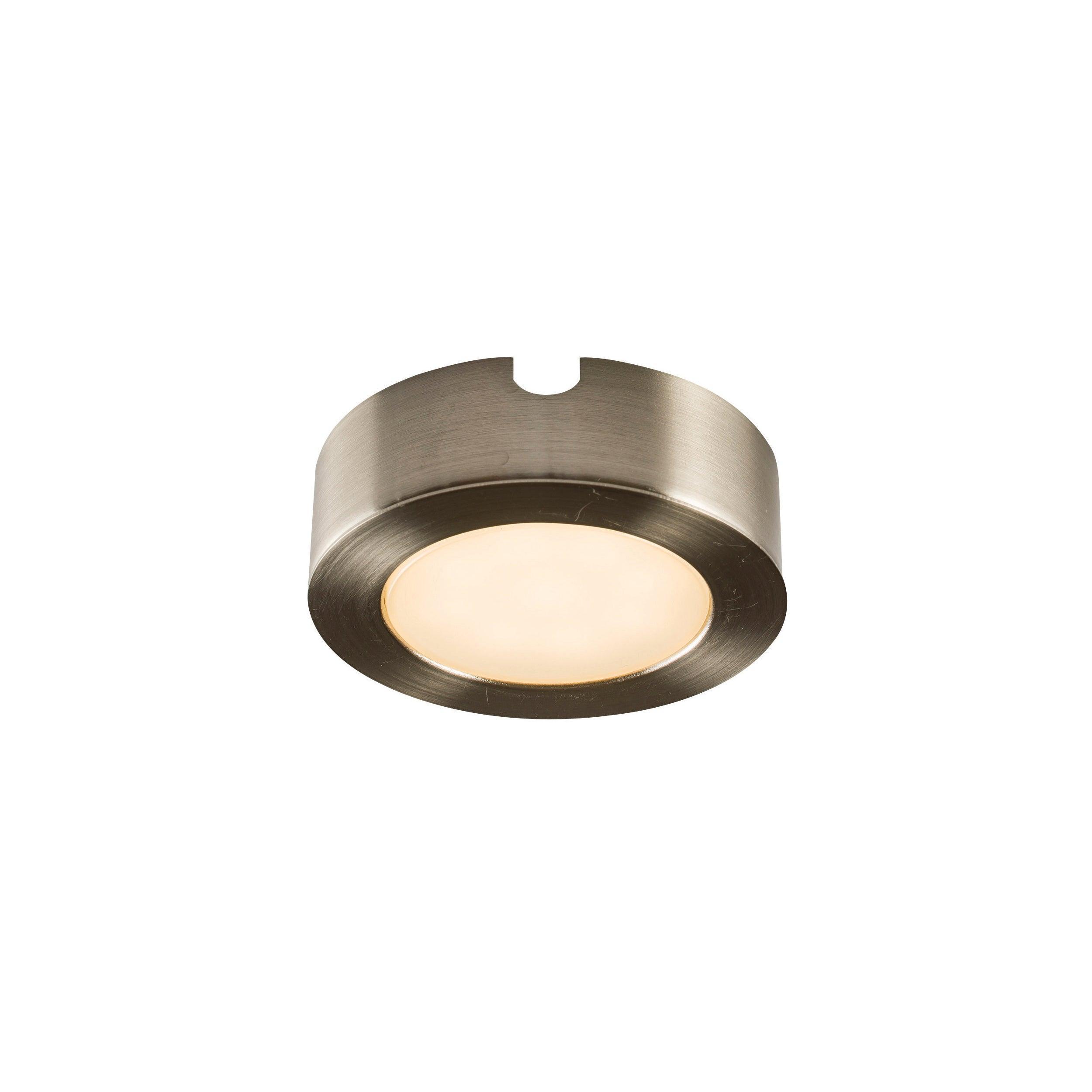 hera brushed chrome cabinet light cct 2 5wby saxby lighting
