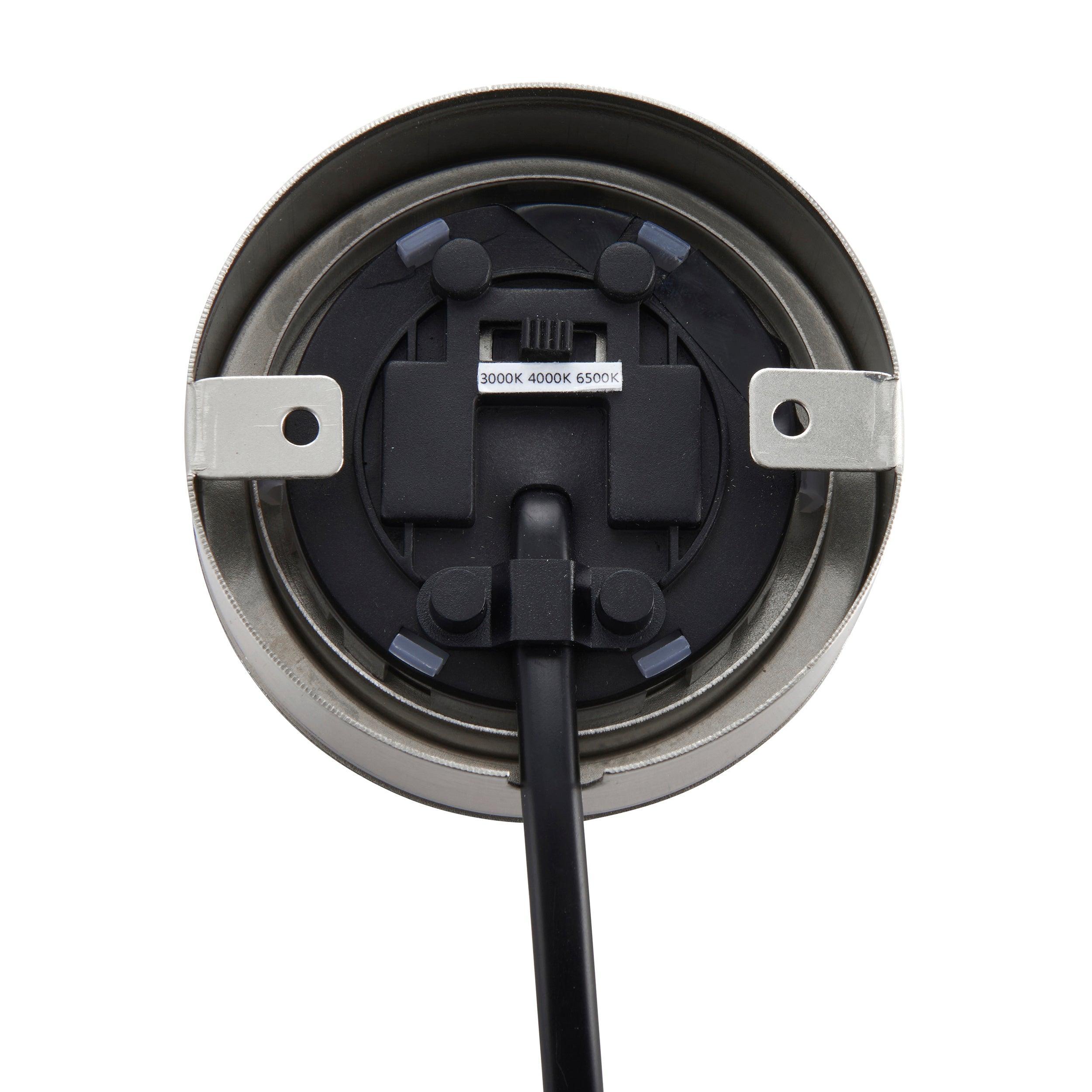 hera brushed chrome cabinet light cct 2 5w by saxby lighting, close up image 120