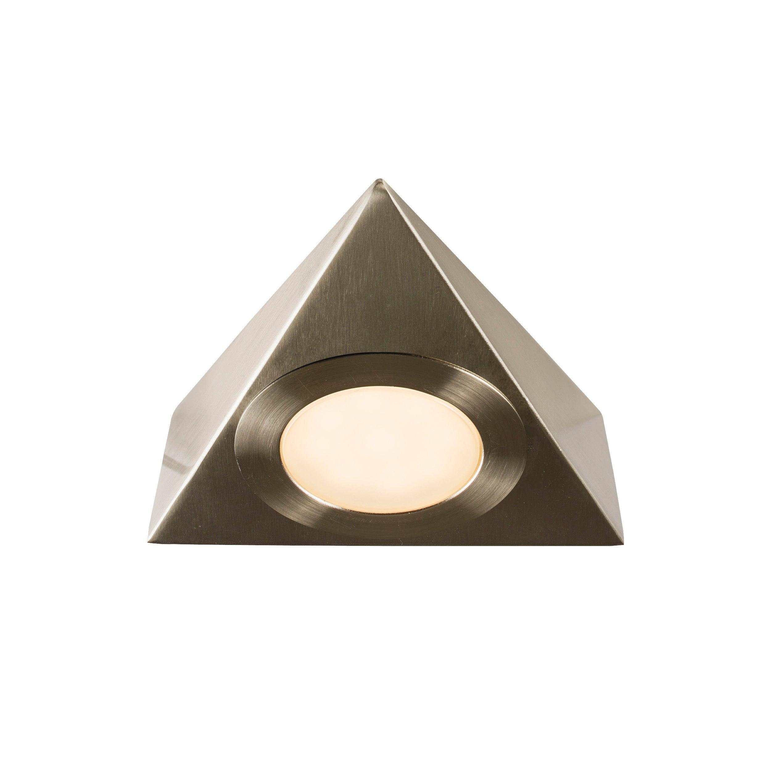 nyx triangular cabinet light 2 5wby saxby lighting