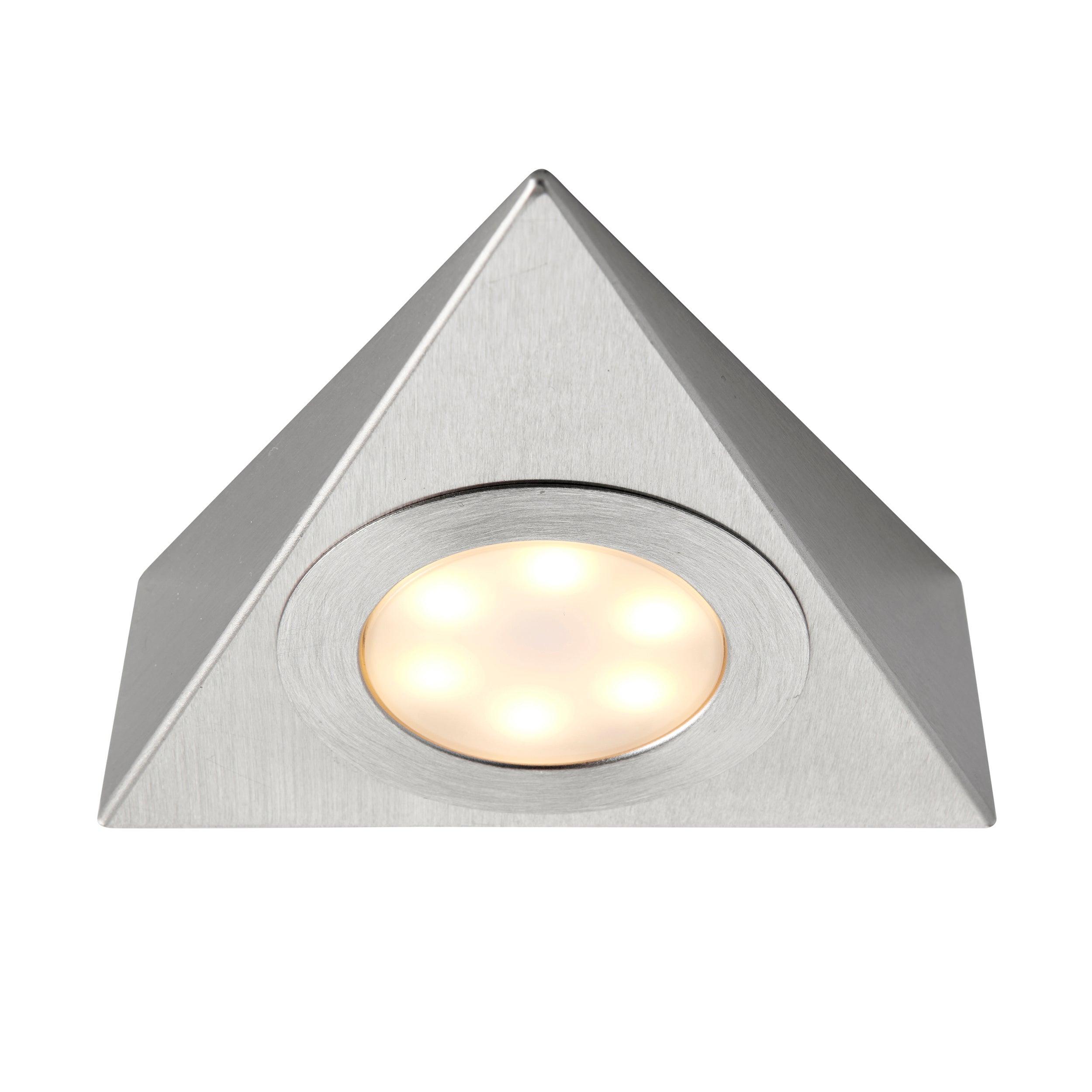 nyx triangular cabinet light 2 5w by saxby lighting, close up image 343