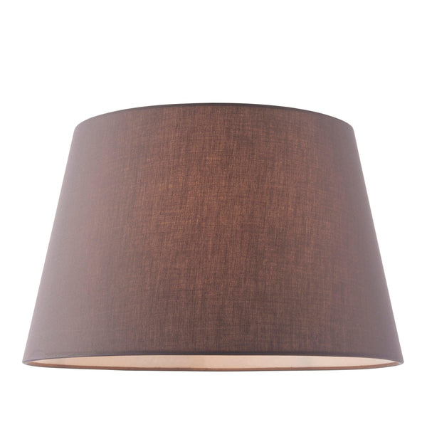 Endon Evie 14 Inch Charcoal Cotton Lamp Shade