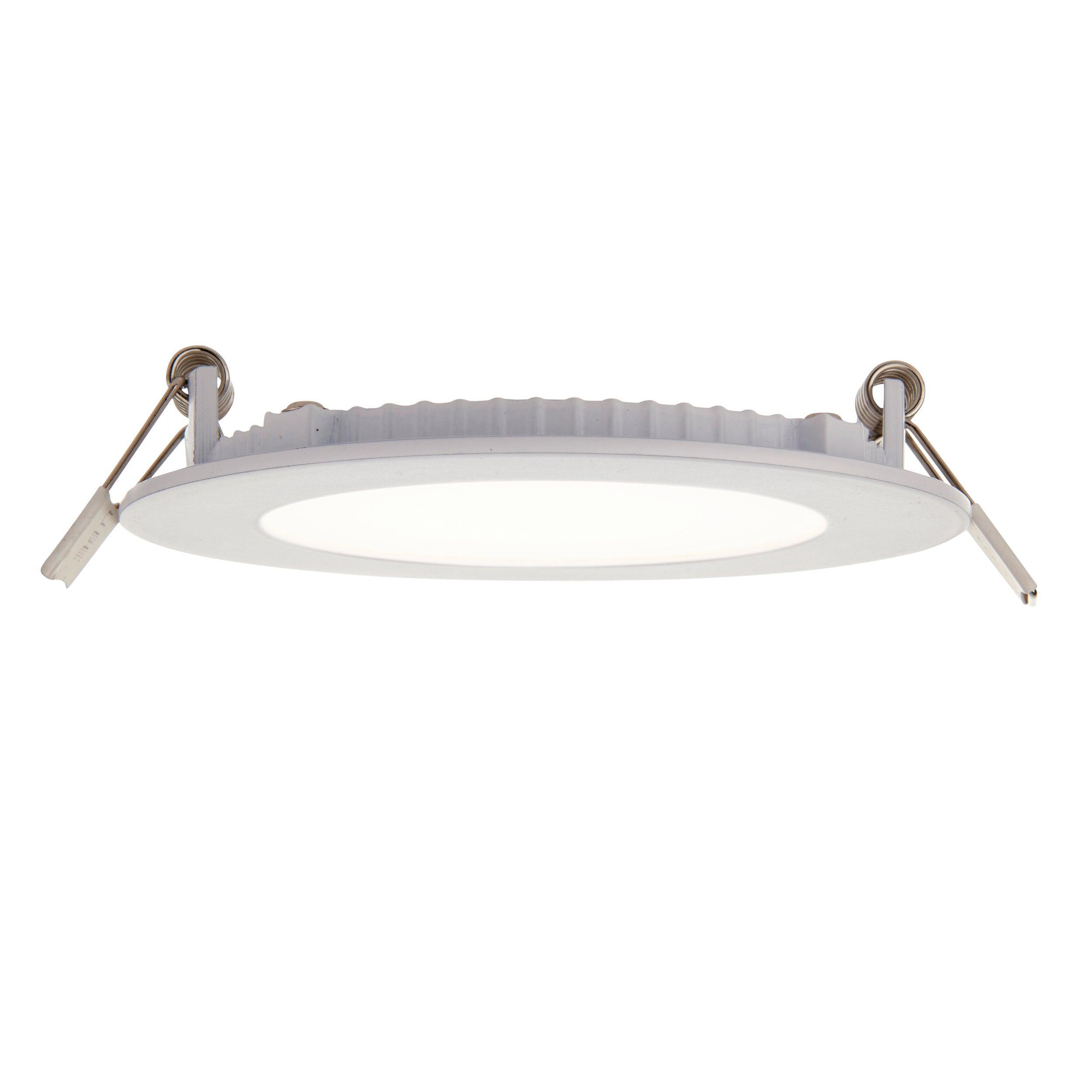 siriodisc ip44 led cool white recessed light 6wby saxby lighting