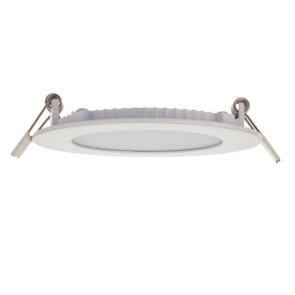 siriodisc ip44 led cool white recessed light 6w by saxby lighting, close up image 290
