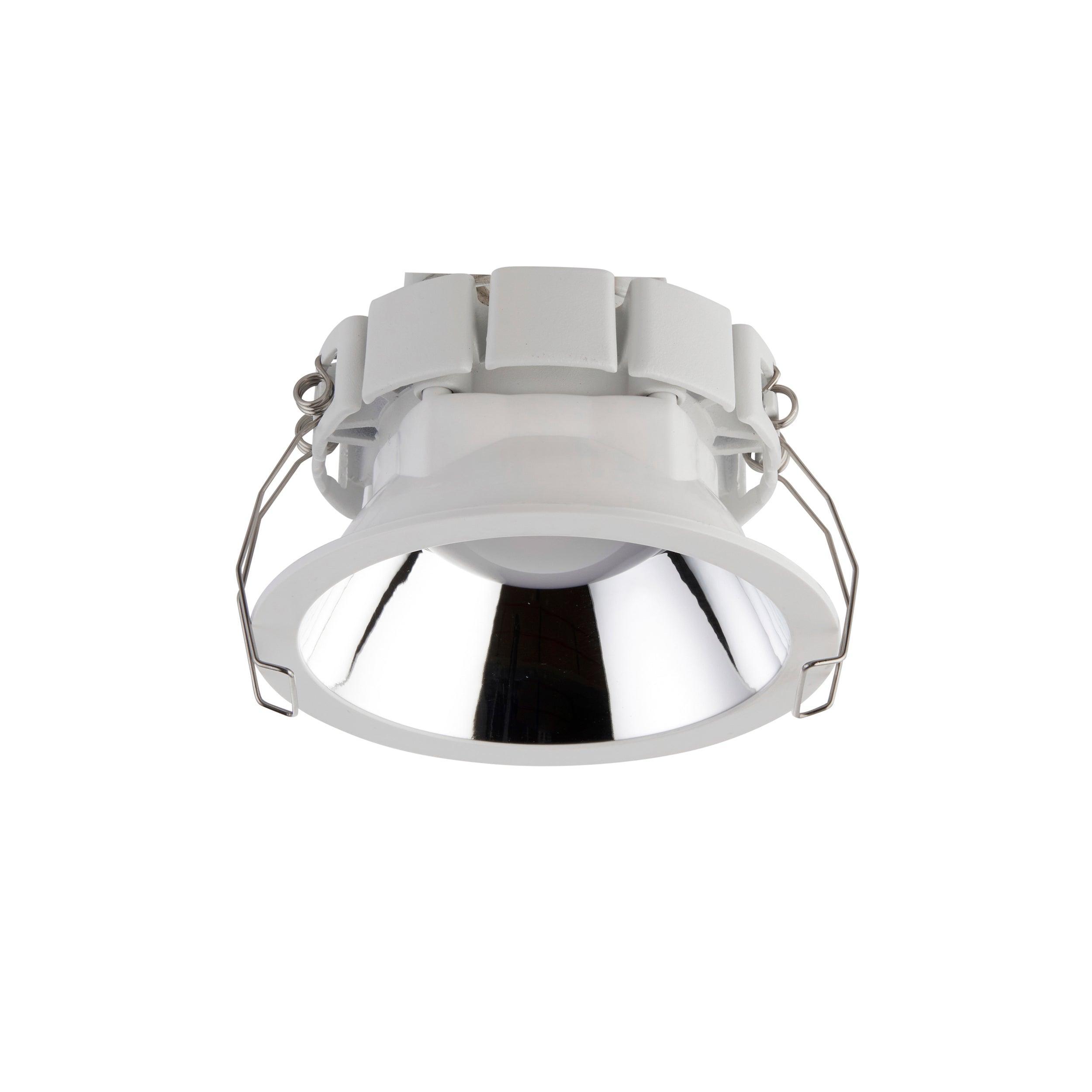 alto white recessed downlight 14w cool whiteby Saxby Lighting, close up image