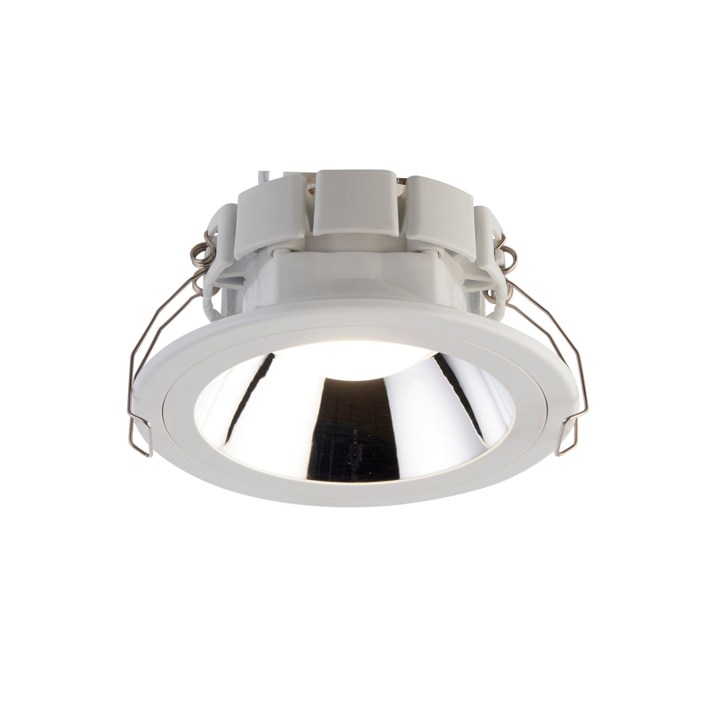 alto white recessed downlight 14w cool white by saxby lighting, close up image 287