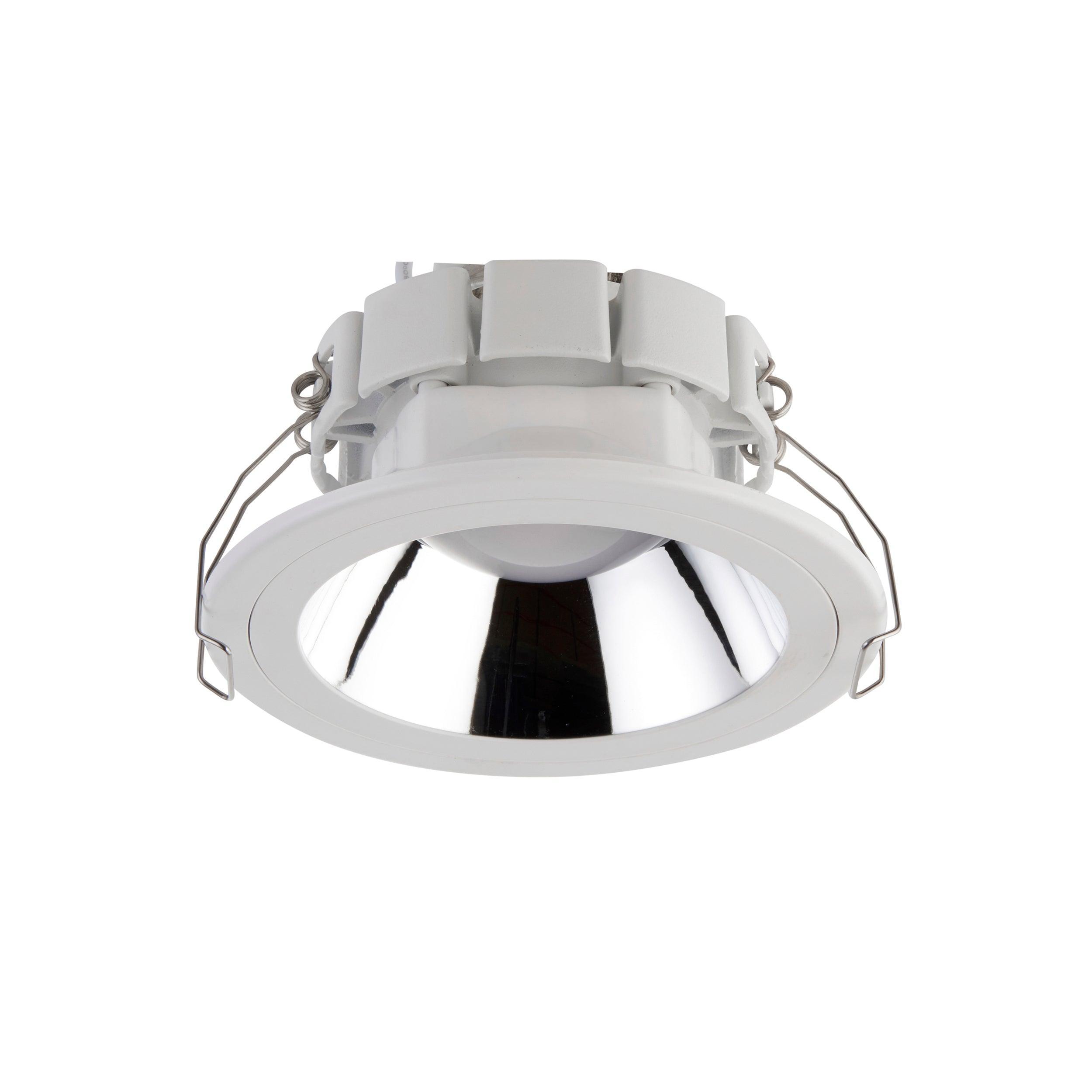alto white recessed downlight 14w cool white by saxby lighting, close up image 241