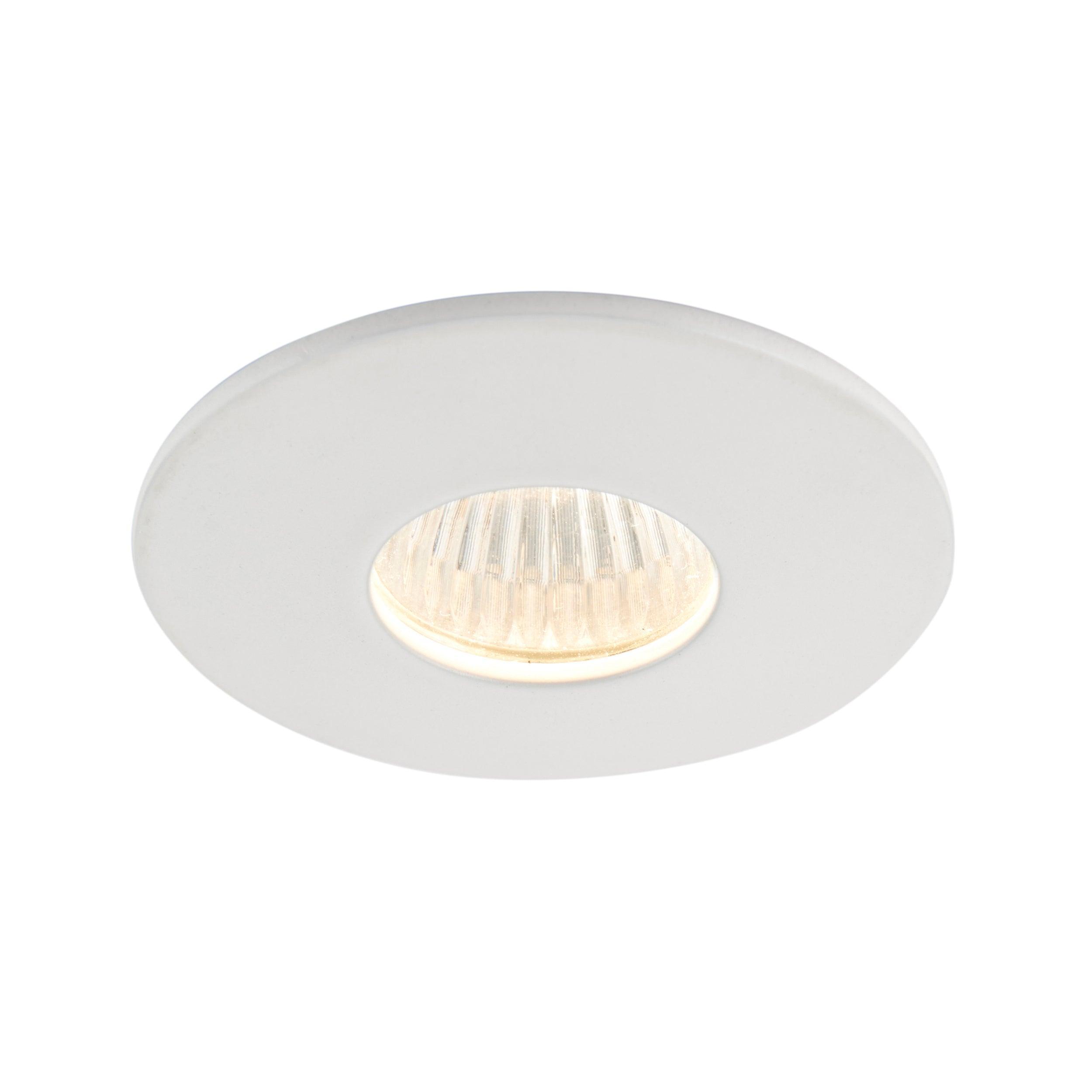 lalo warm white recessed led light ip44 4wby saxby lighting