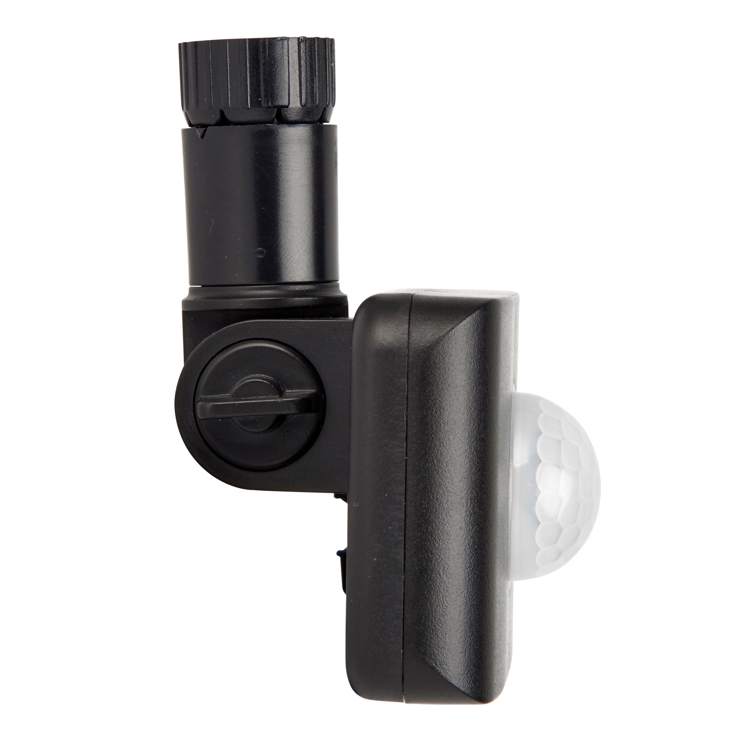 salde black pir sensor ip65 salde floodlight by saxby lighting, close up image 207