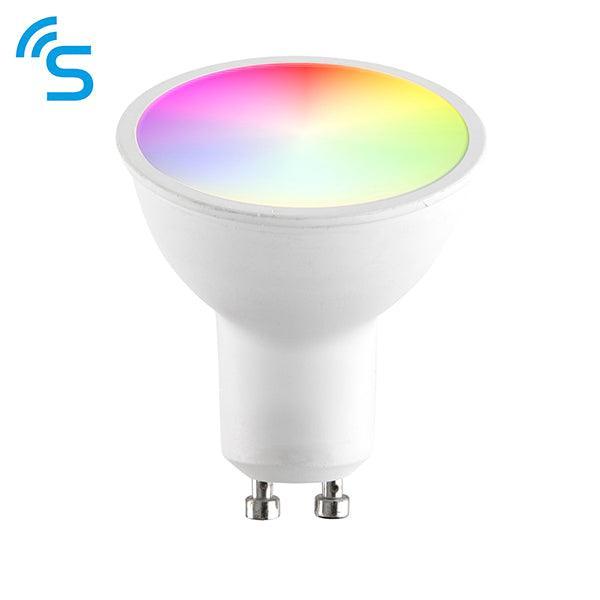 Smart GU10 Colour Changing LED Lamp Bulb RGB-CCT 5W
