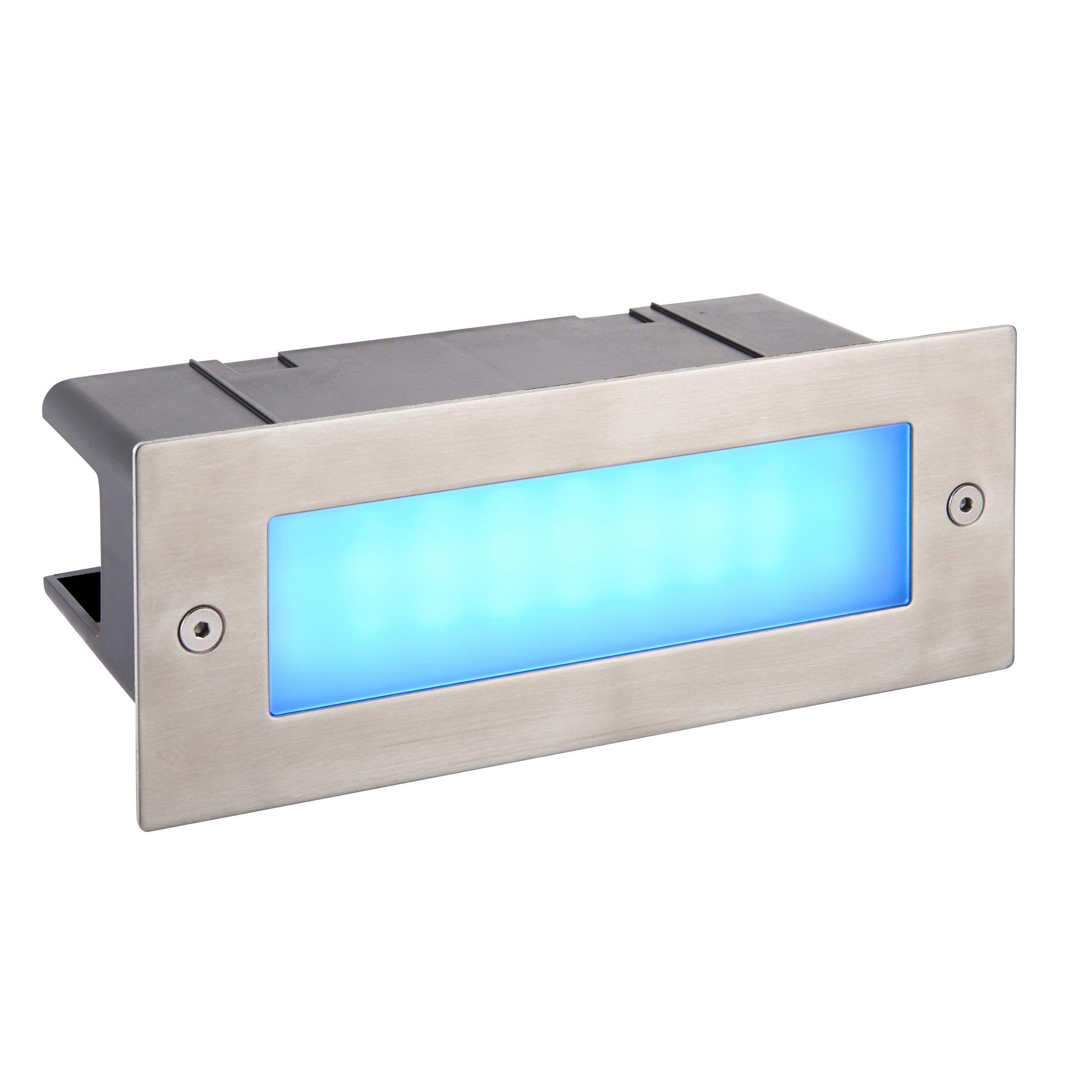 seina rgb led brick smart light ip44 3 5w by saxby lighting, close up image 165
