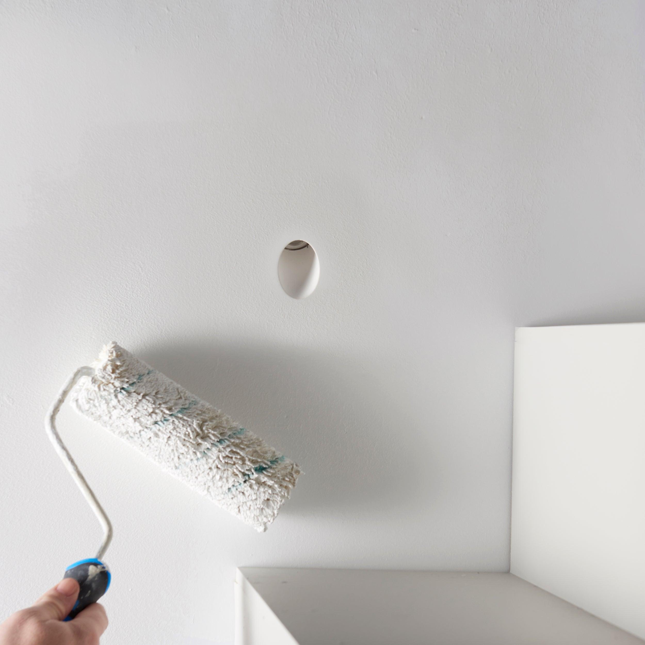 zeke square trimless plaster in wall light 1 6w by saxby lighting, close up image 30