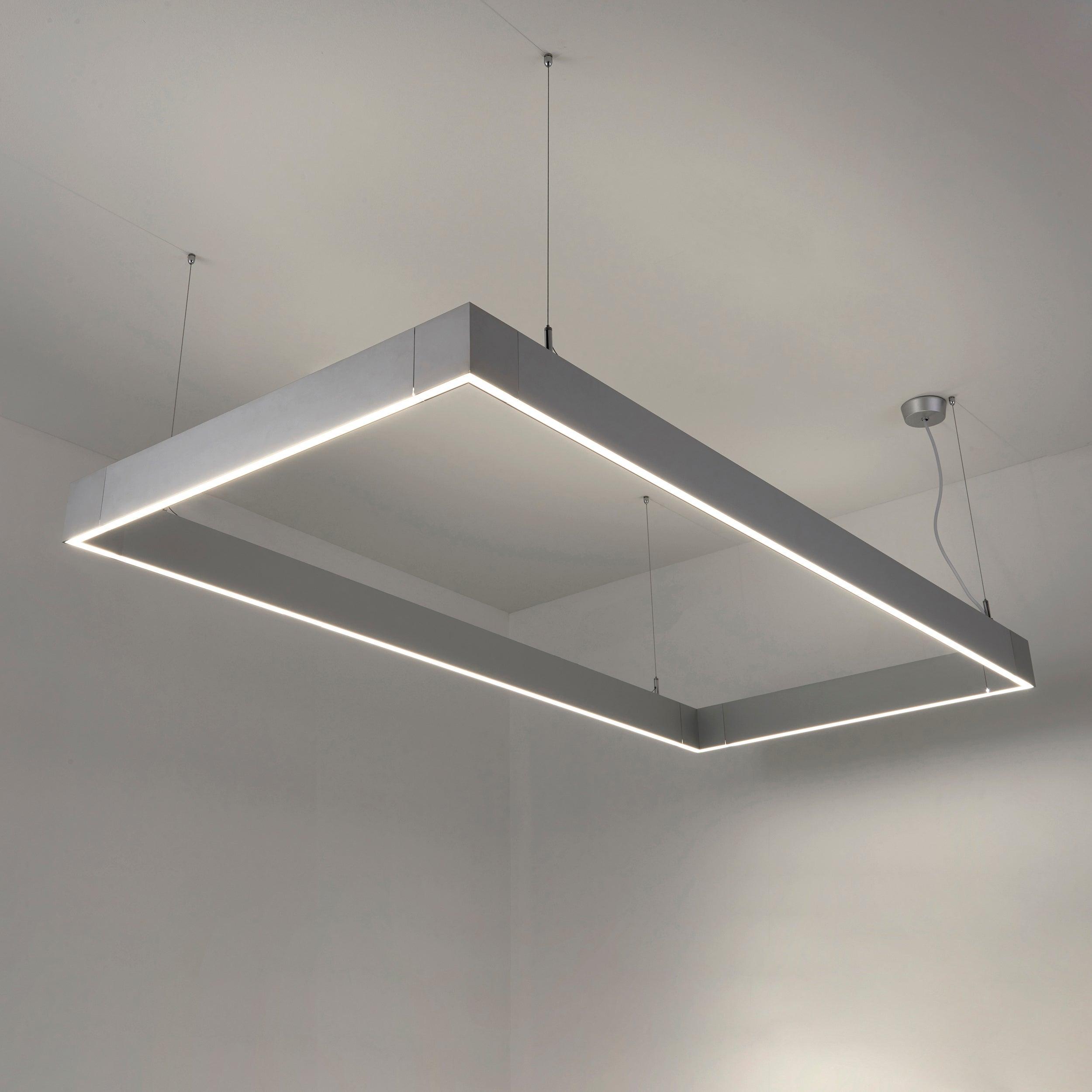 kingsley silver 90 degree corner 3w cool white by saxby lighting, close up image 283
