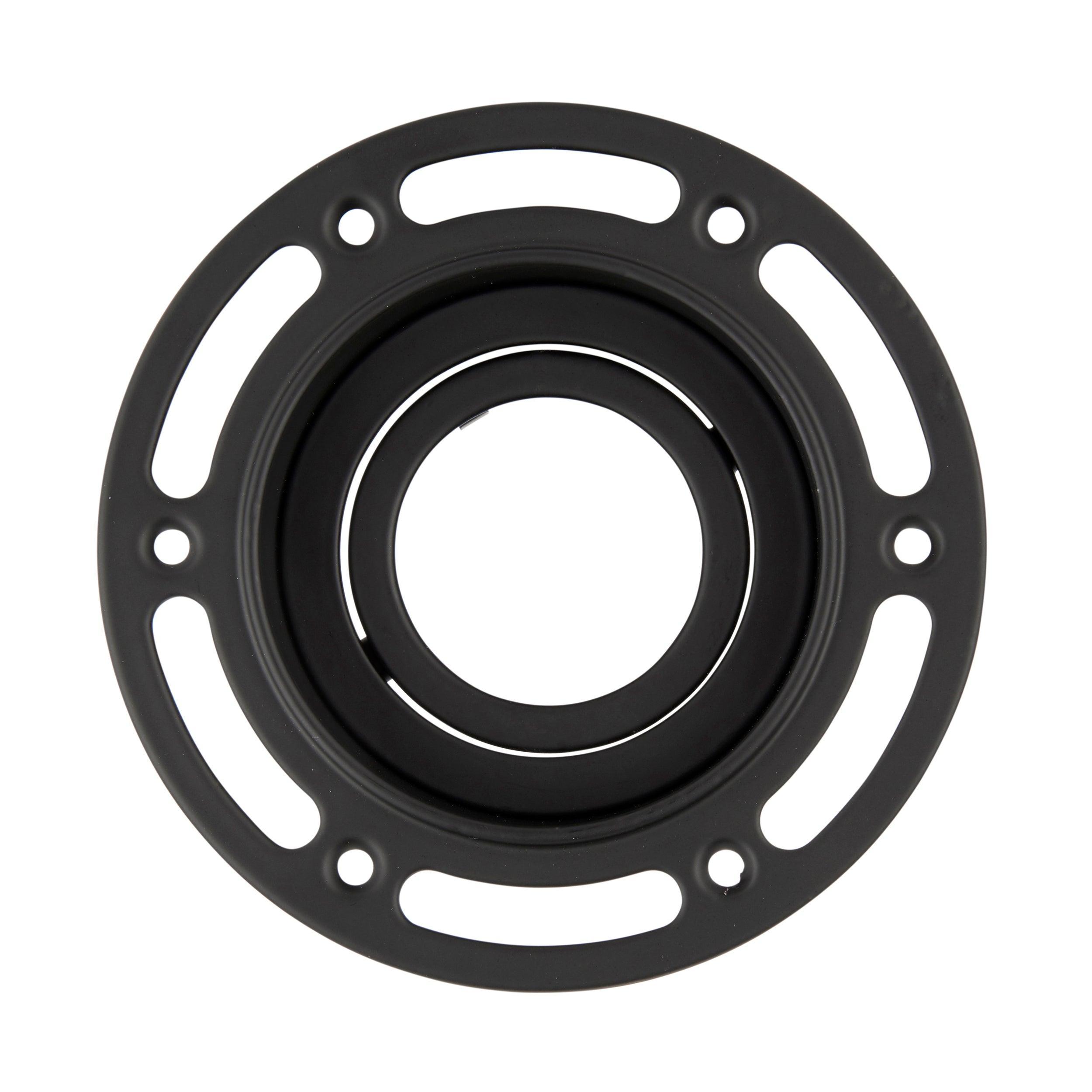 trimless adjustable downlight round black 50w by saxby lighting, close up image 94