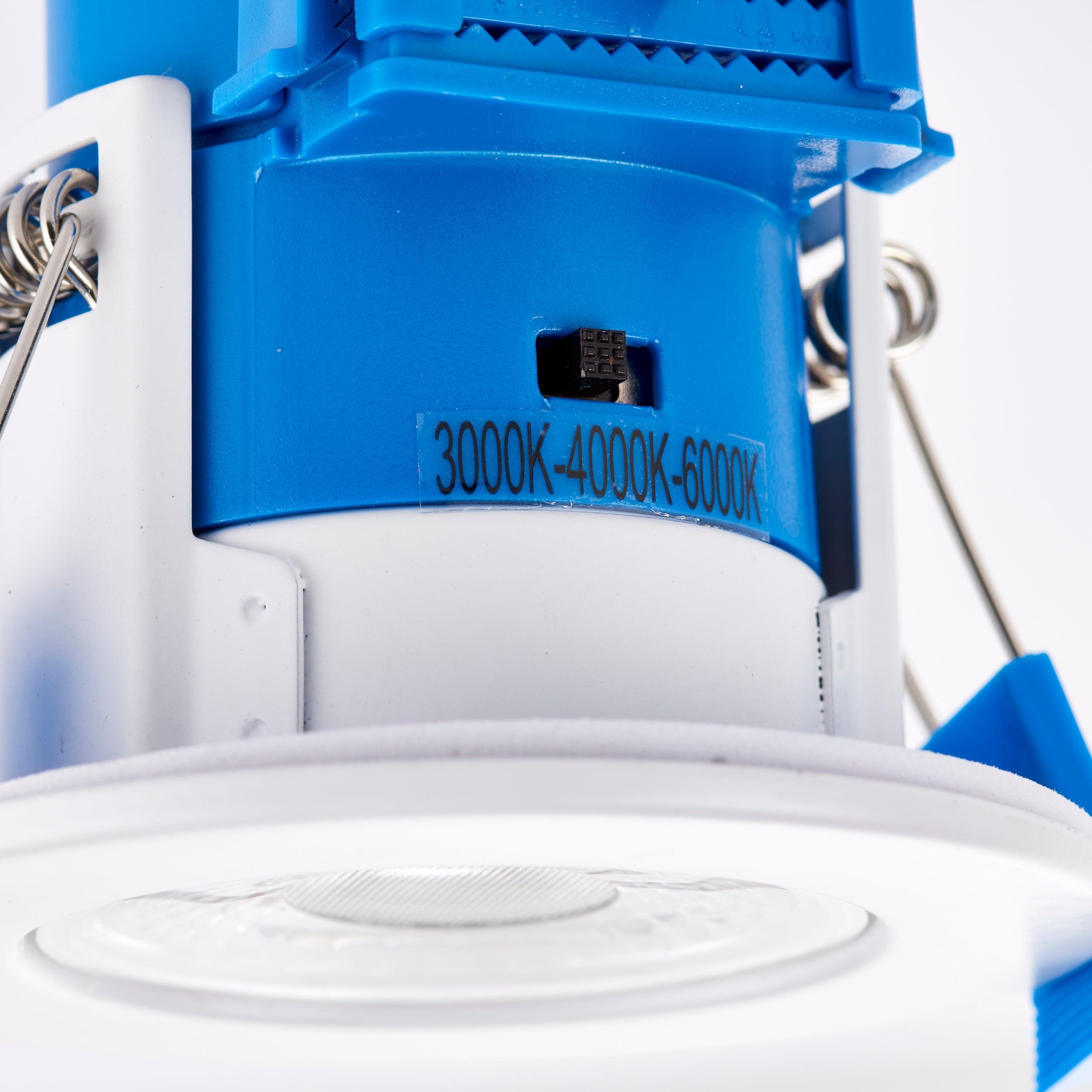 shieldeco cct recessed light ip65 5w by saxby lighting, close up image 279