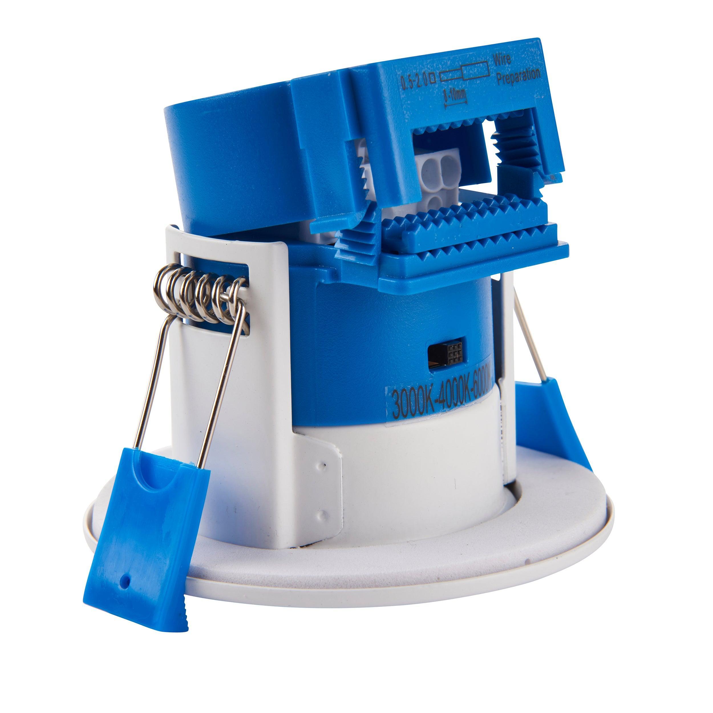 shieldeco cct recessed light ip65 5w by saxby lighting, close up image 225