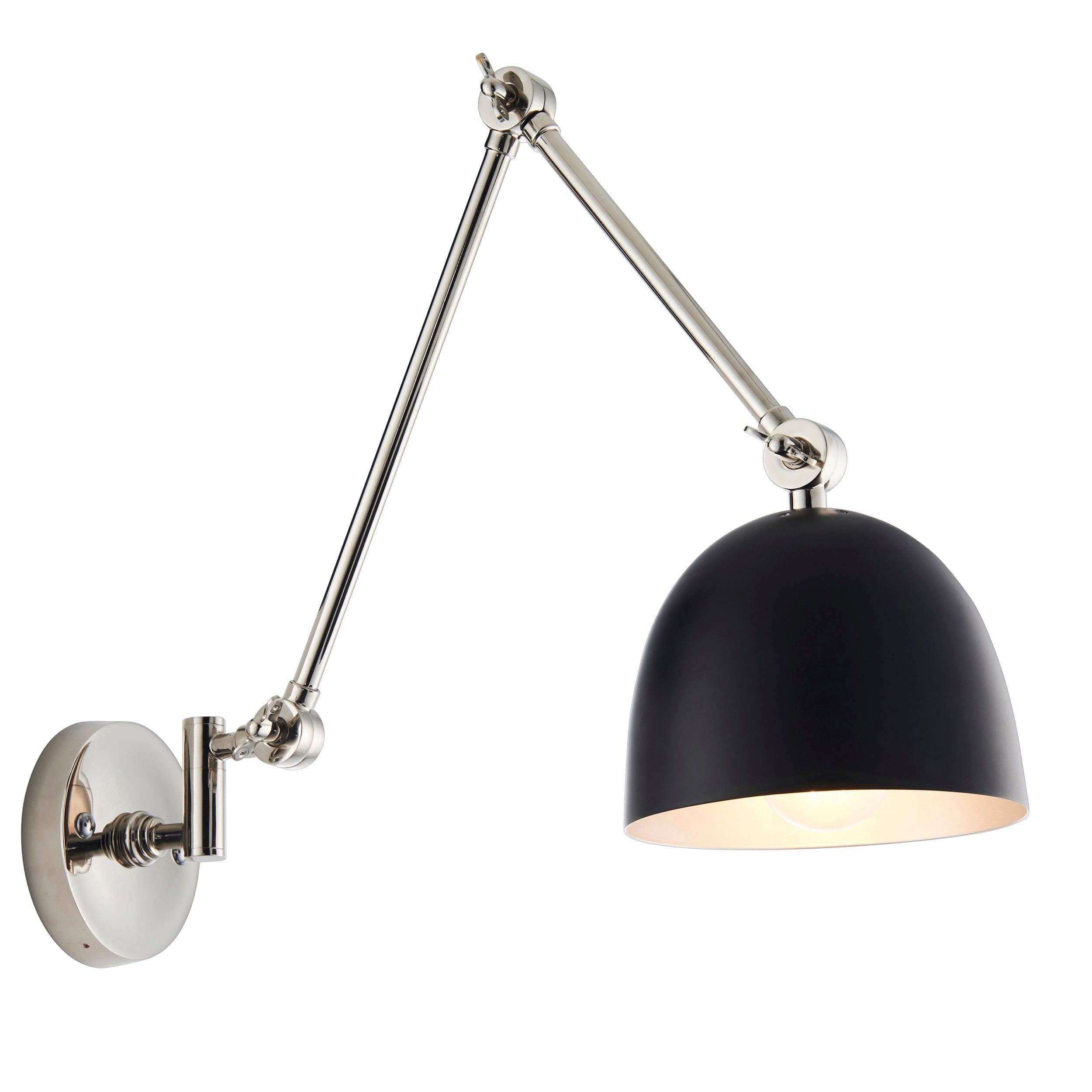 lehal nickel finish wall light 1 by Endon Lighting Living room image