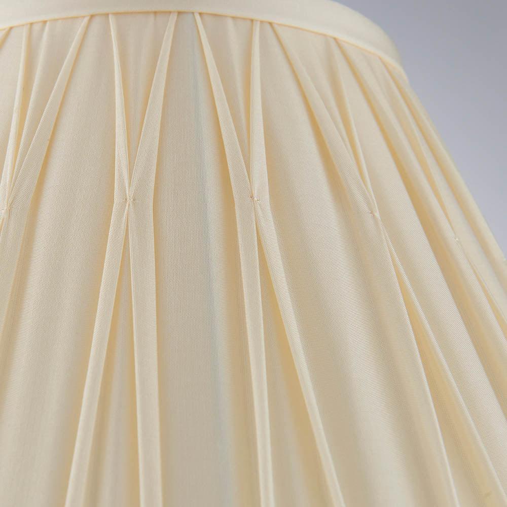 chatsworth 1 ivory lamp shade by Endon Lighting Living Room Unlit Shot