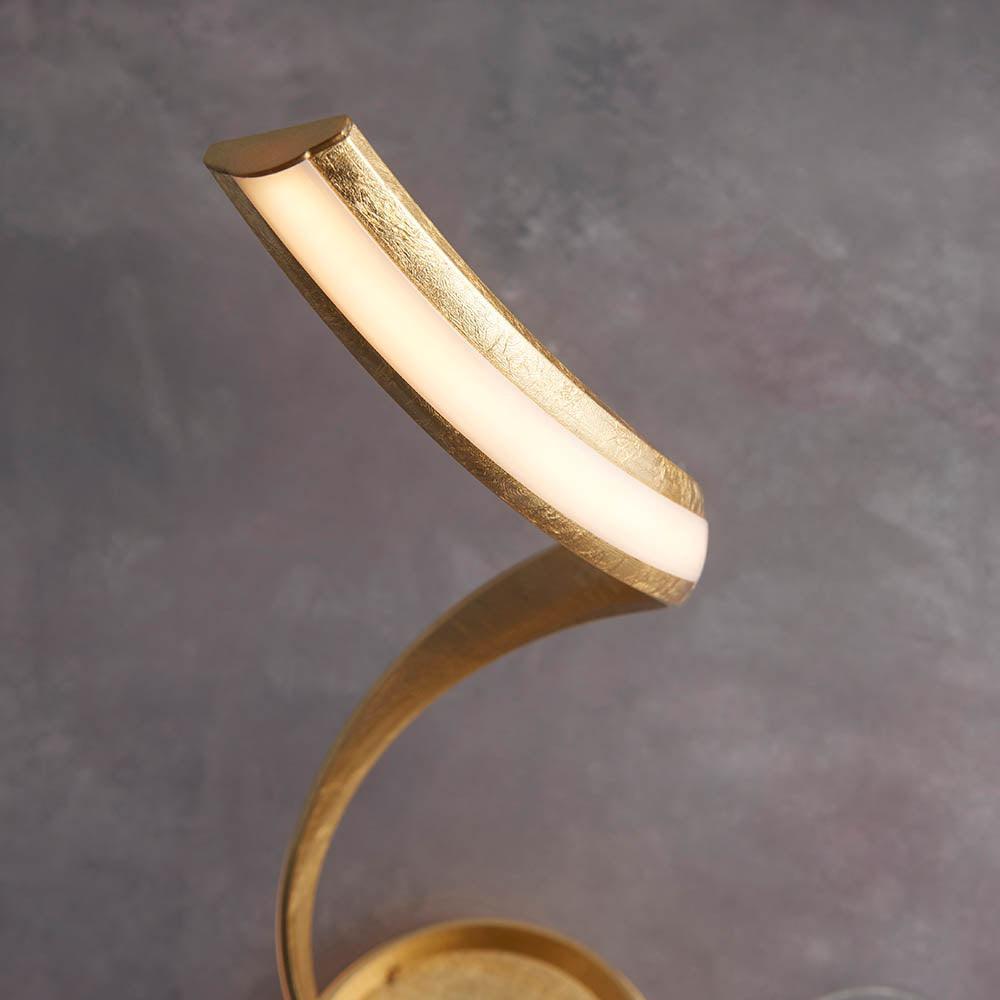 Endon Aria 1 Light Gold Floor Lamp by Endon Lighting 6