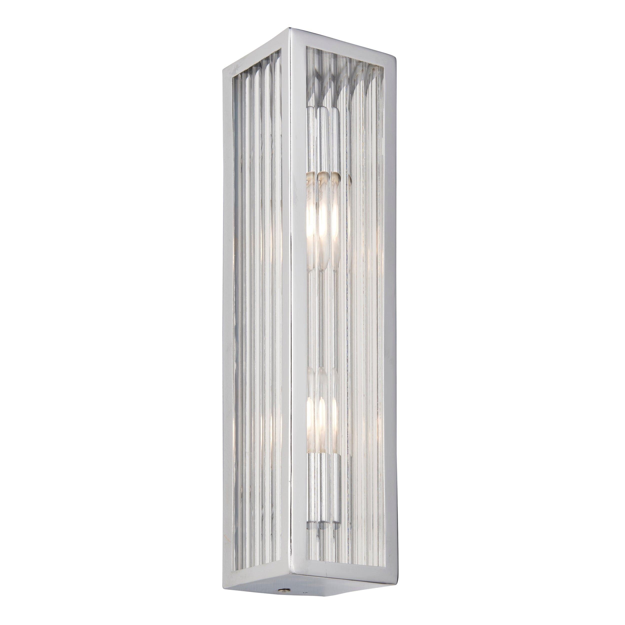 newham chrome finish bathroom wall light by Endon Lighting Living room image