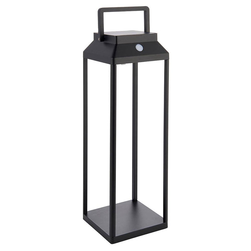 Endon Linterna 1 Light Solar Powered Outdoor Black Table Lamp 14
