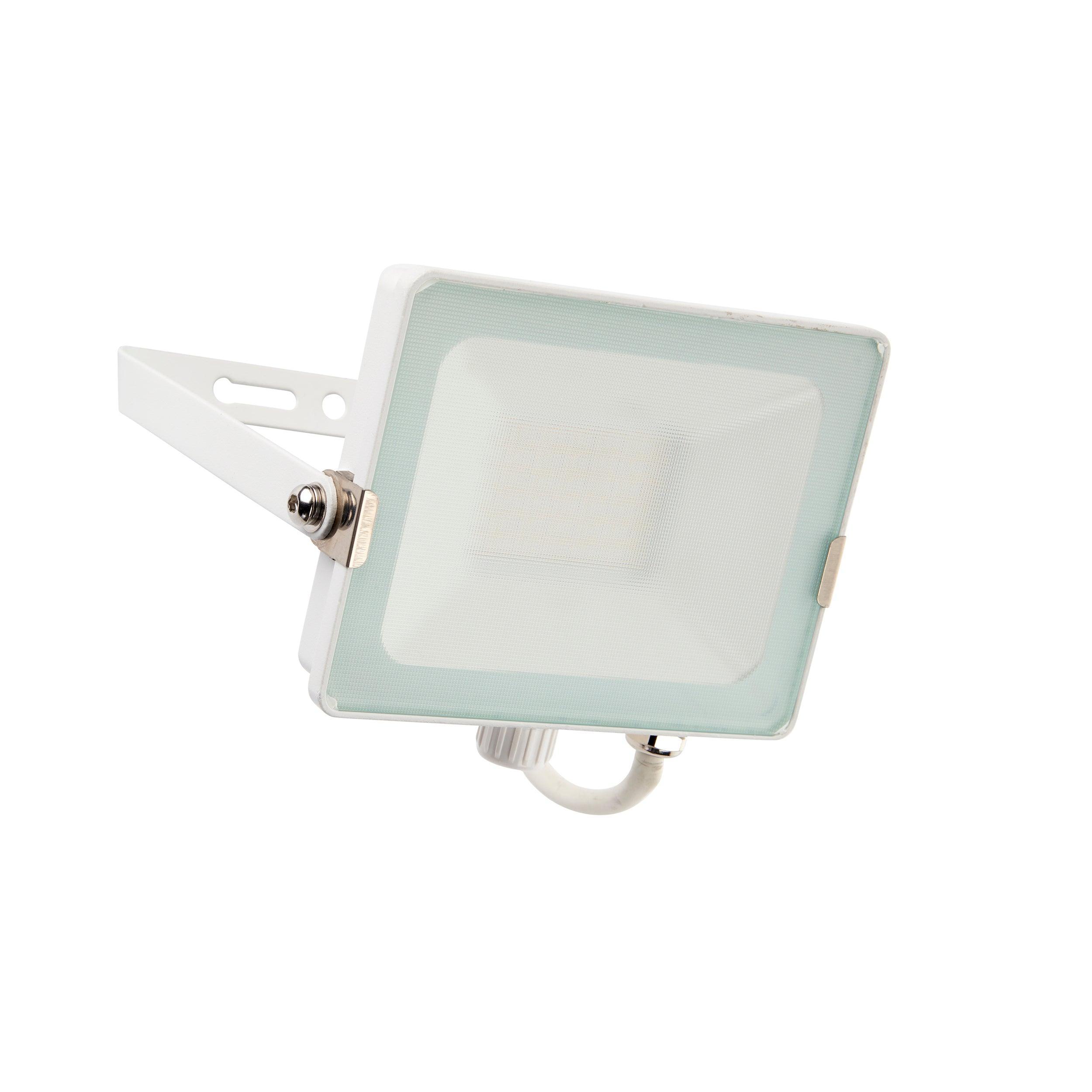 salde ip65 white led flood light 30w cool whiteby Saxby Lighting, close up image