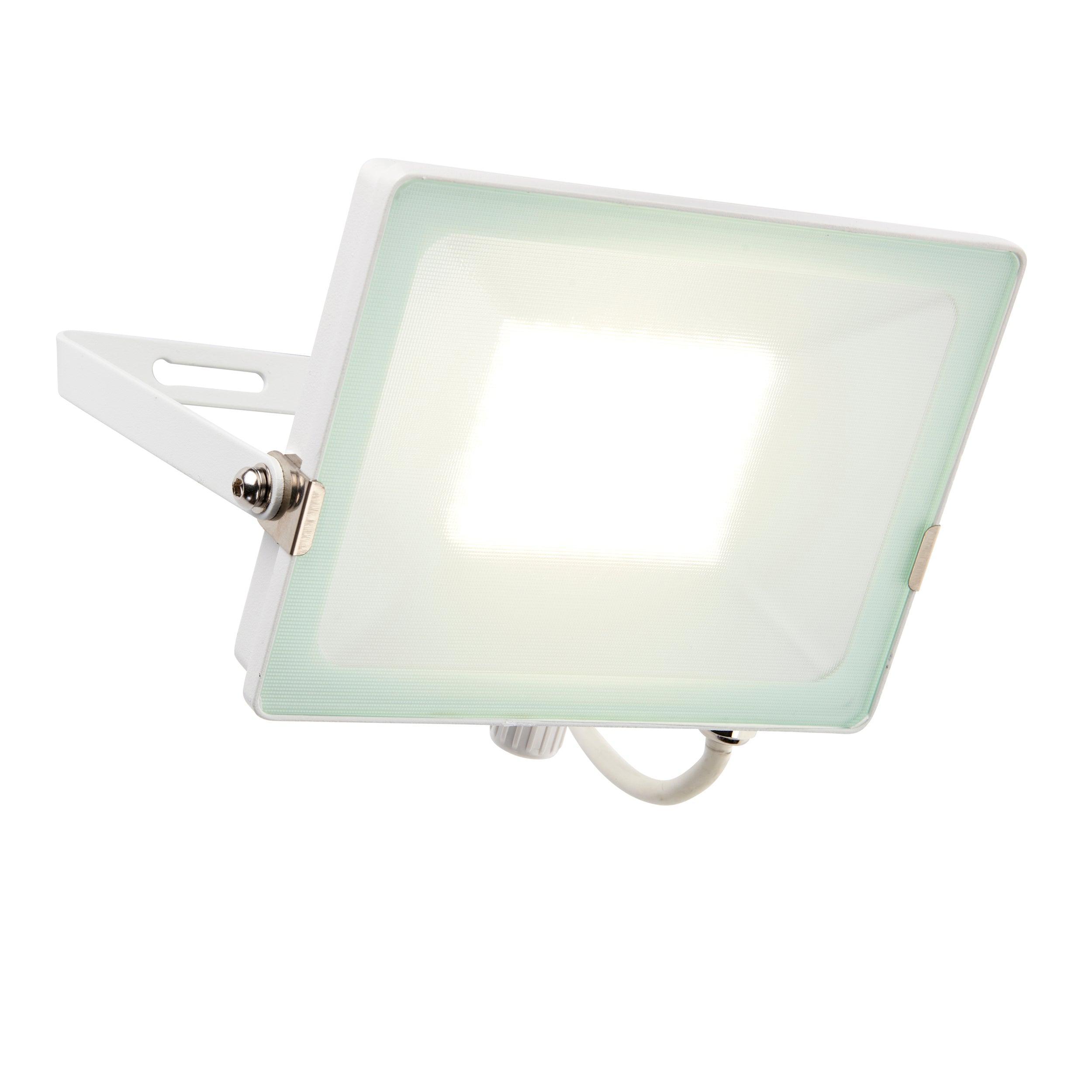 salde ip65 white led flood light 50w cool whiteby saxby lighting