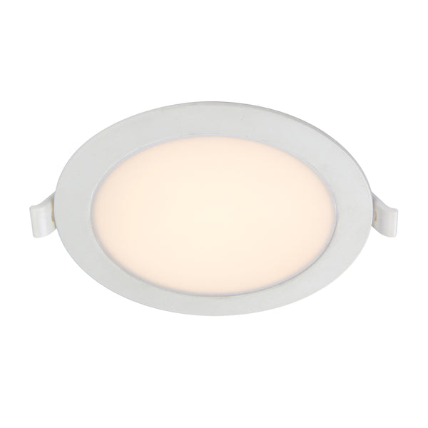 Stratus White Disc Ceiling Downlight CCT IP44 8W