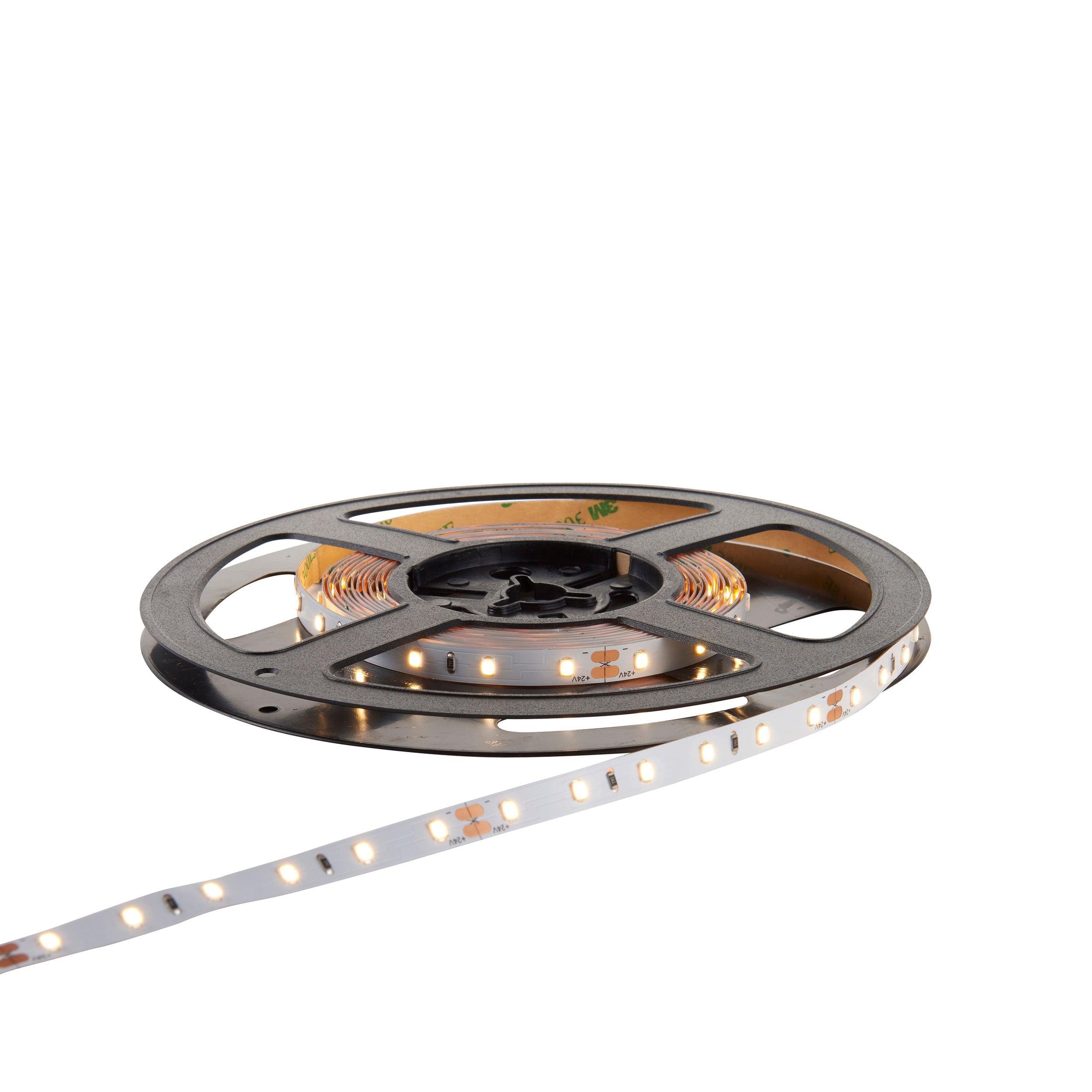 orion20 led 3000k 4 8w m 5m 24w led flexible strip light by saxby lighting, close up image 341