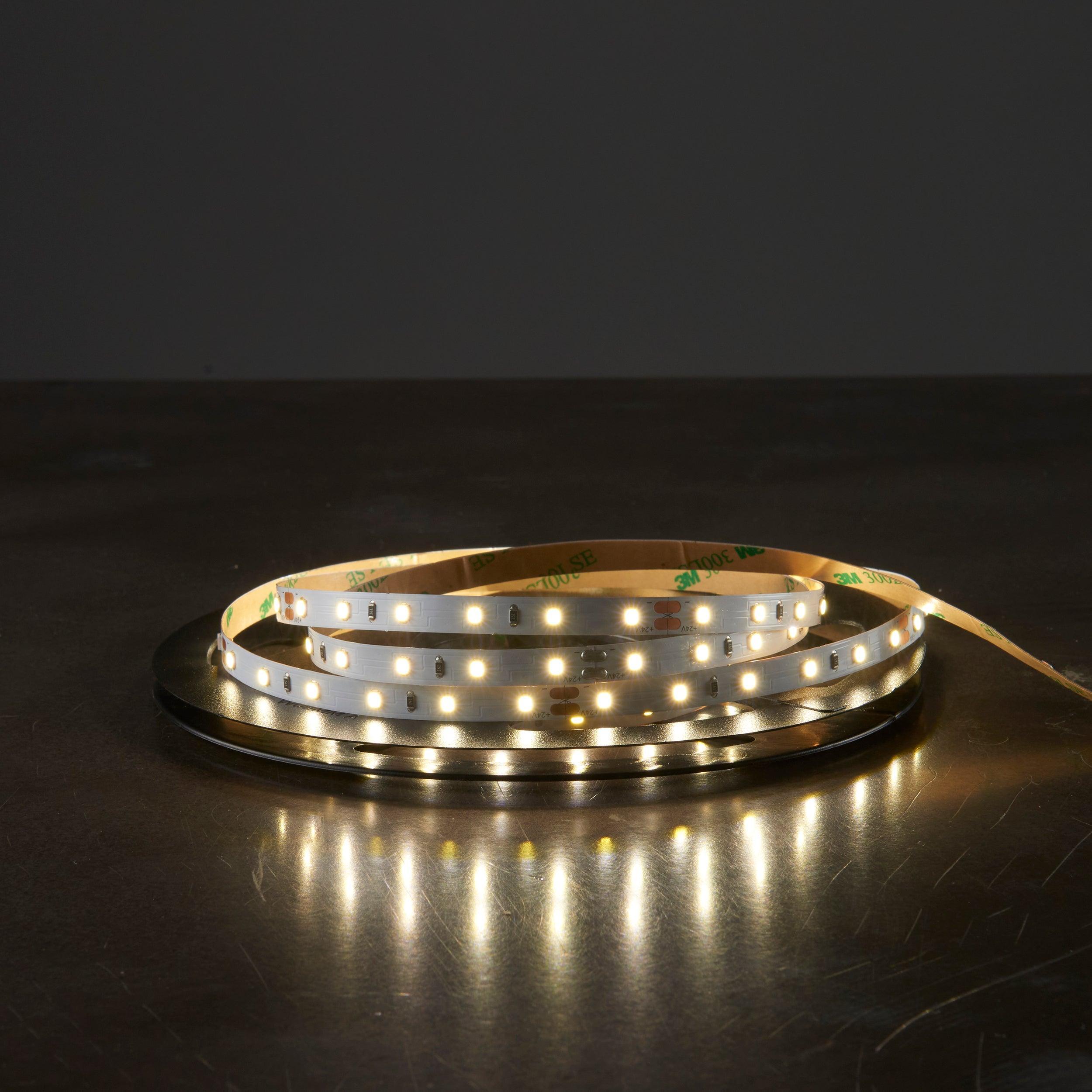 orion20 led 4000k 4 8w m 5m 24w led flexible strip light by saxby lighting, close up image 158