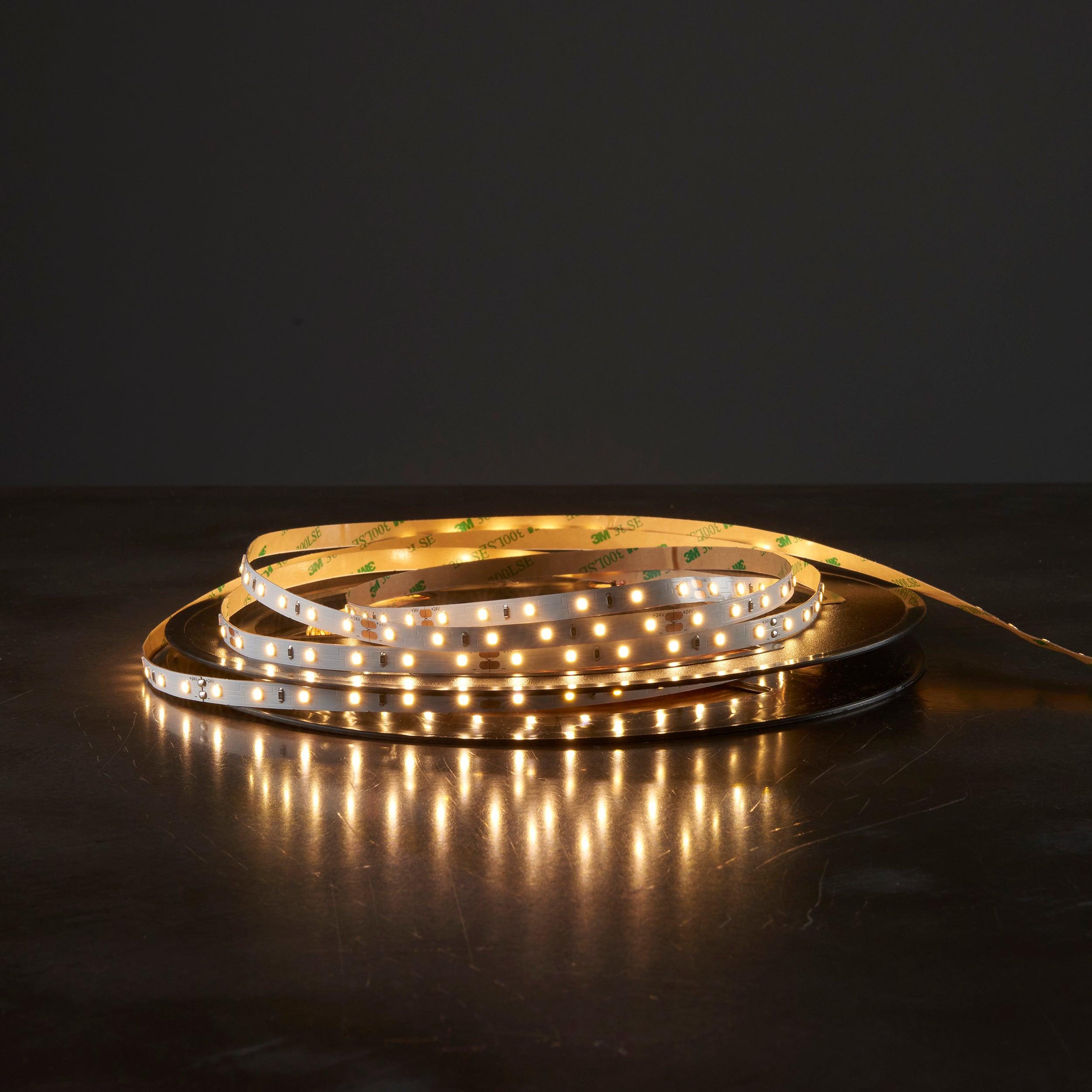 orion20 led 3000k 4 8w m 30m 144w led flexible strip light by saxby lighting, close up image 150
