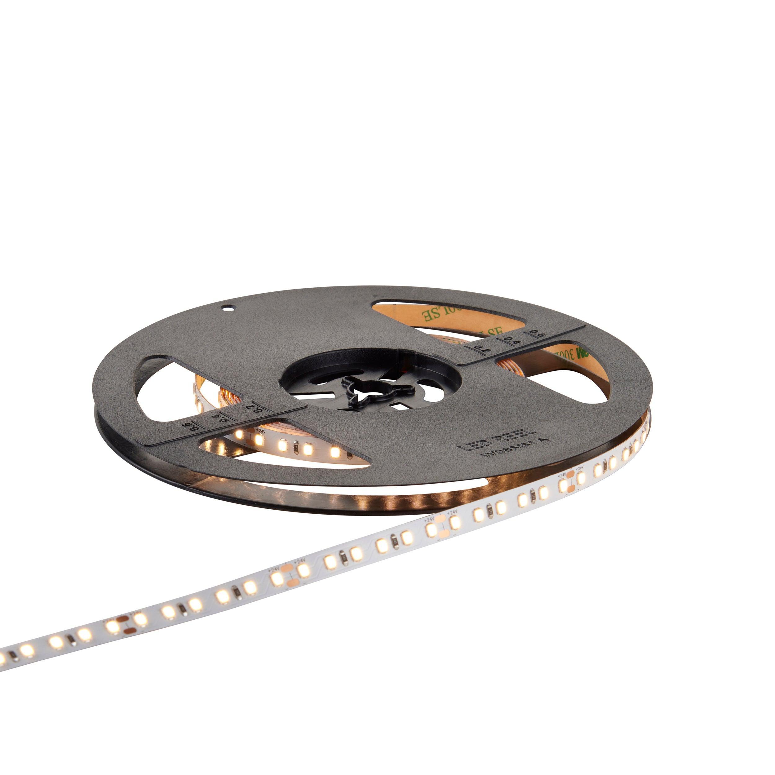 orion20 led 3000k 9 6w m 5m 48w led flexible strip light by saxby lighting, close up image 339
