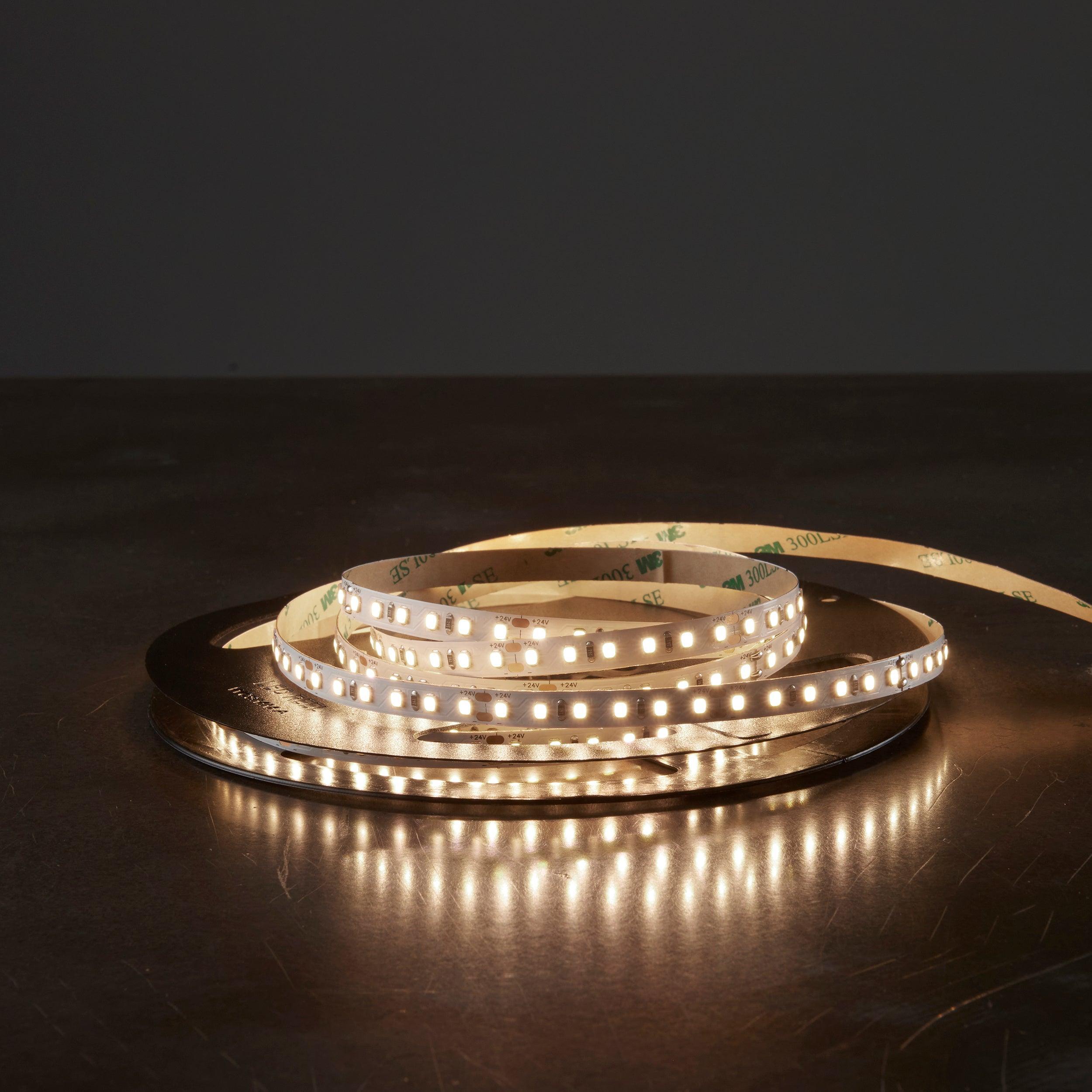 orion20 led 4000k 9 6w m 5m 48w led flexible strip light by saxby lighting, close up image 156