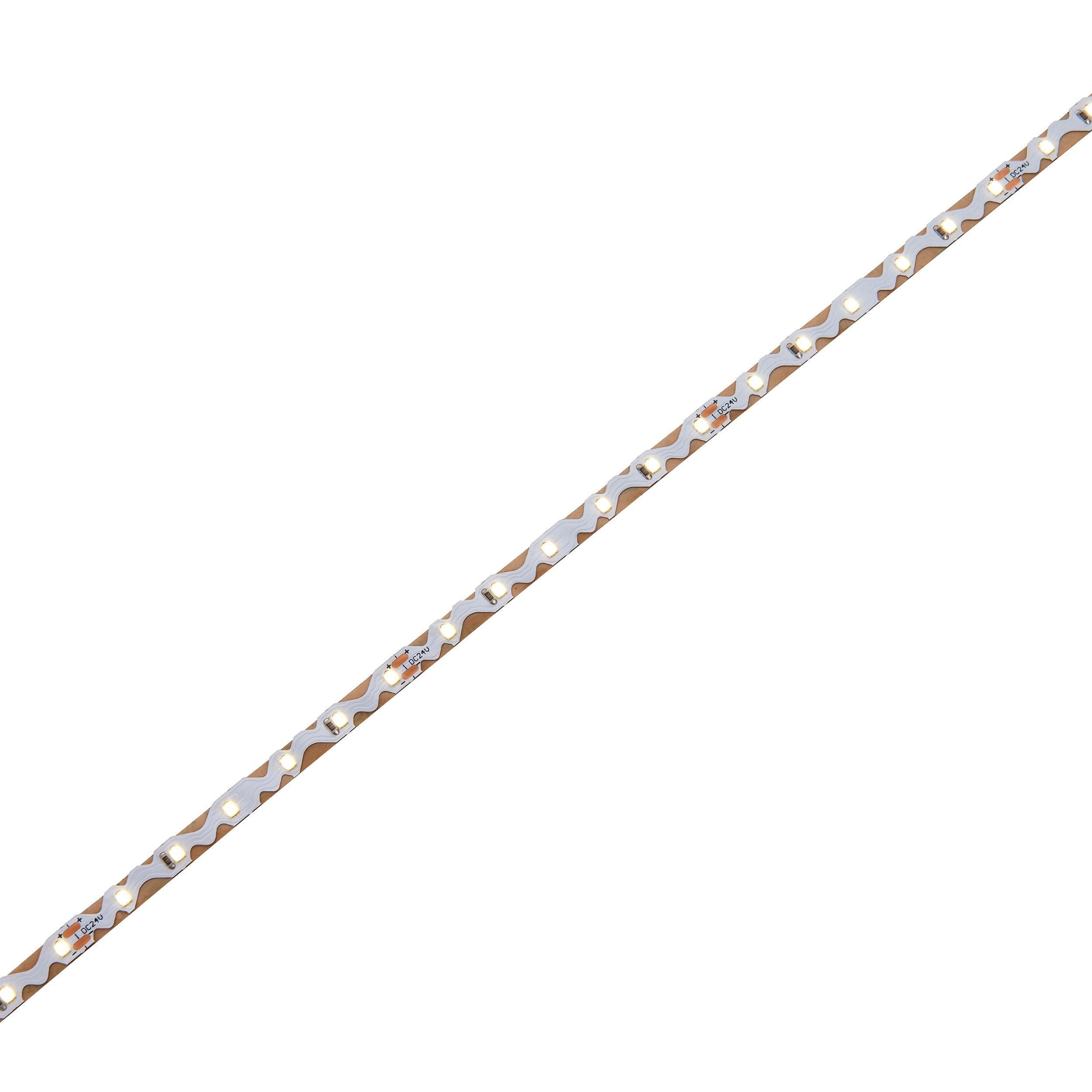 orionflex led ip20 4000k 4 8w m 5m 24w led flexible strip light by saxby lighting, close up image 337