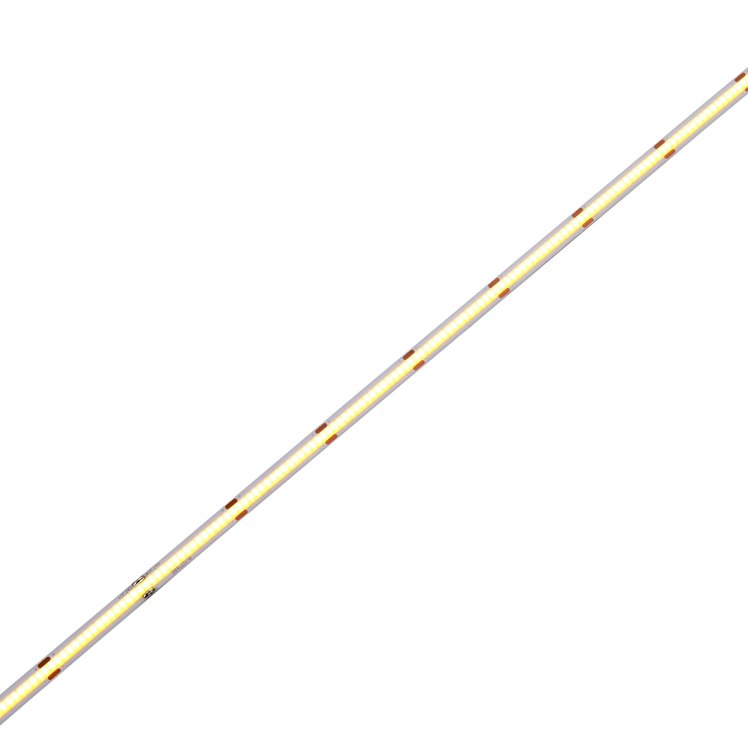 orionpro led ip20 4000k 10w m 5m 50w led flexible strip light by saxby lighting, close up image 249