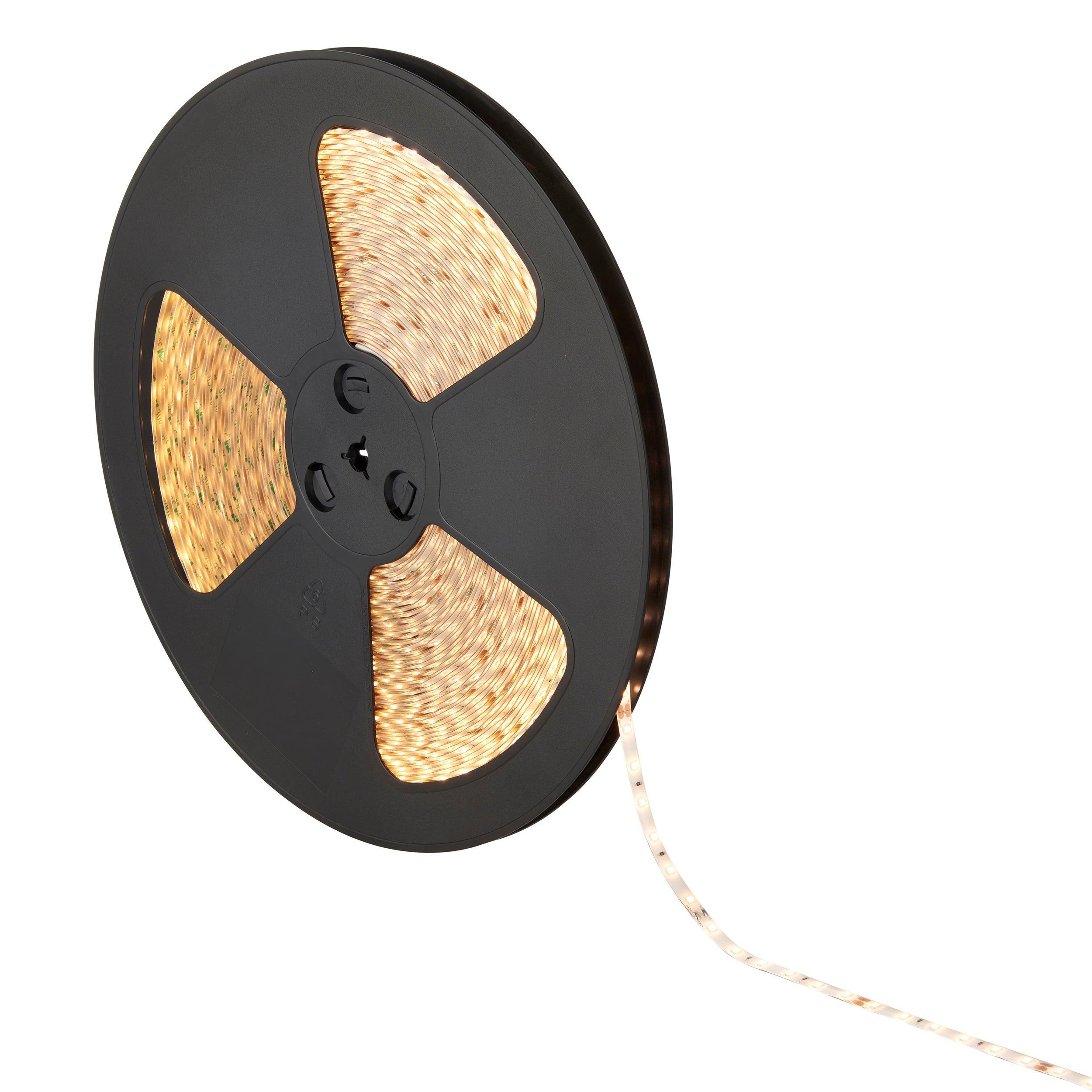 orion65 led 3000k 4 8w m 30m ip65 144w led flexible strip lightby saxby lighting