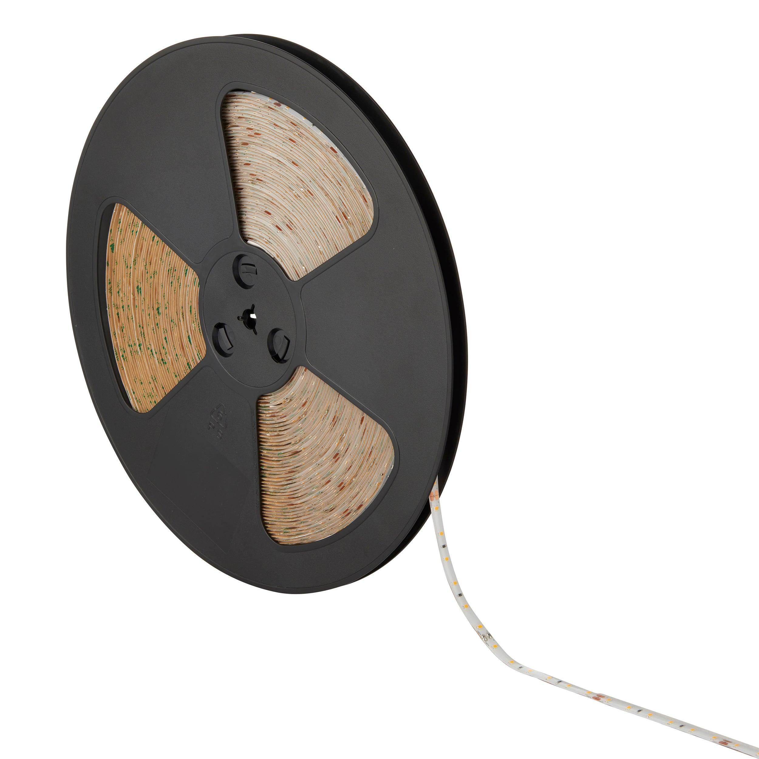 orion65 led 3000k 4 8w m 30m ip65 144w led flexible strip lightby Saxby Lighting, close up image