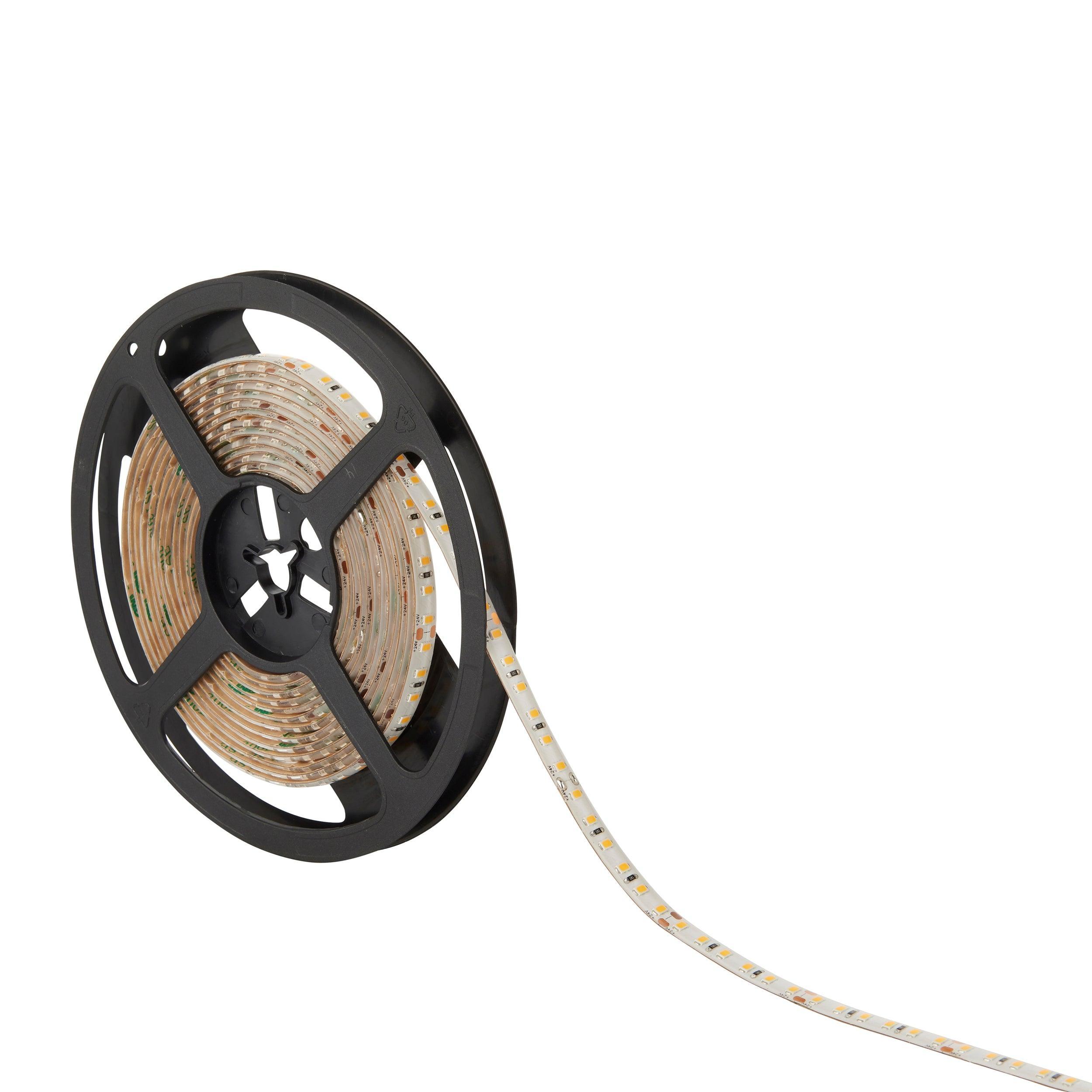 orion65 led 4000k 9 6w m 5m ip65 48w led flexible strip lightby Saxby Lighting, close up image