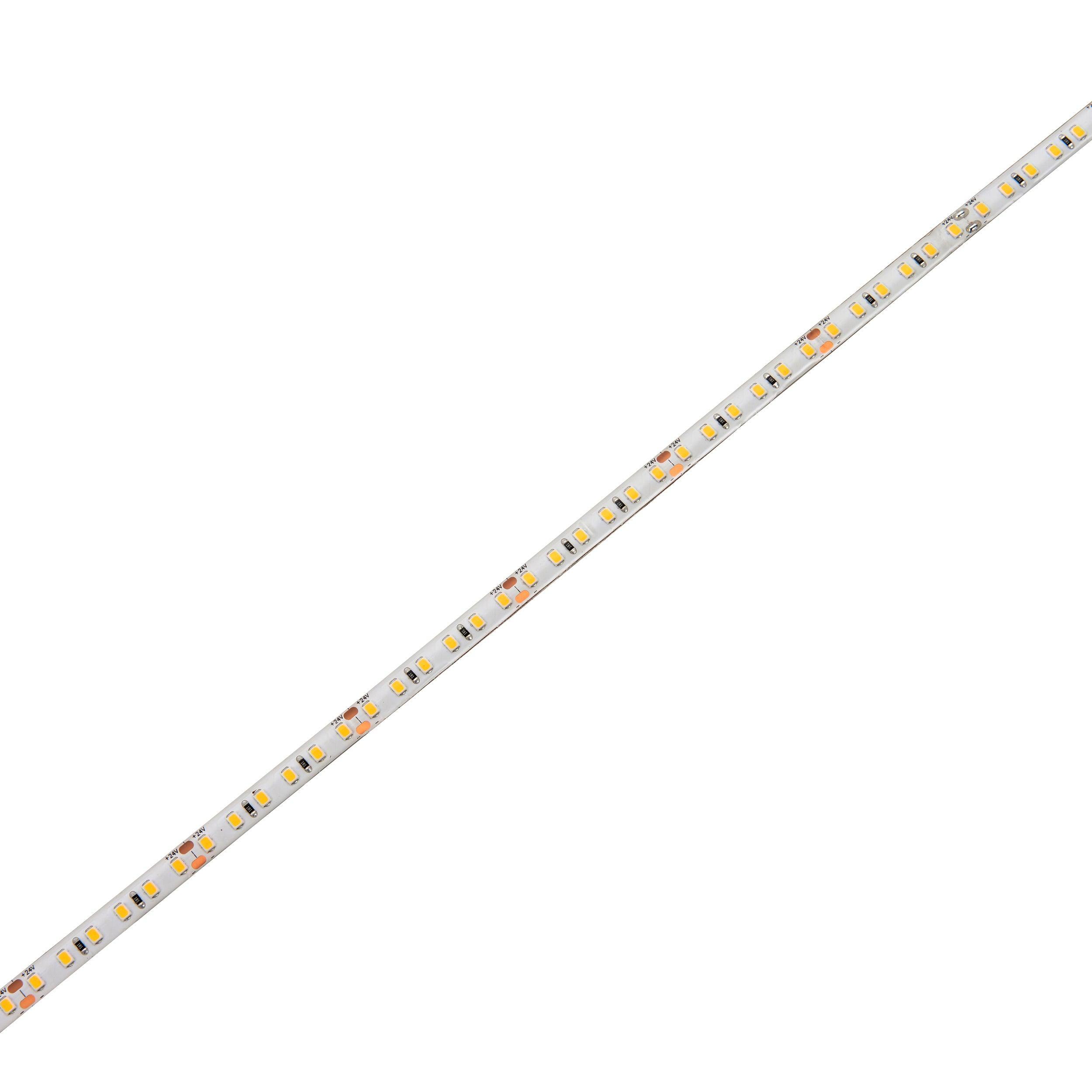 orion65 led 4000k 9 6w m 5m ip65 48w led flexible strip light by saxby lighting, close up image 194