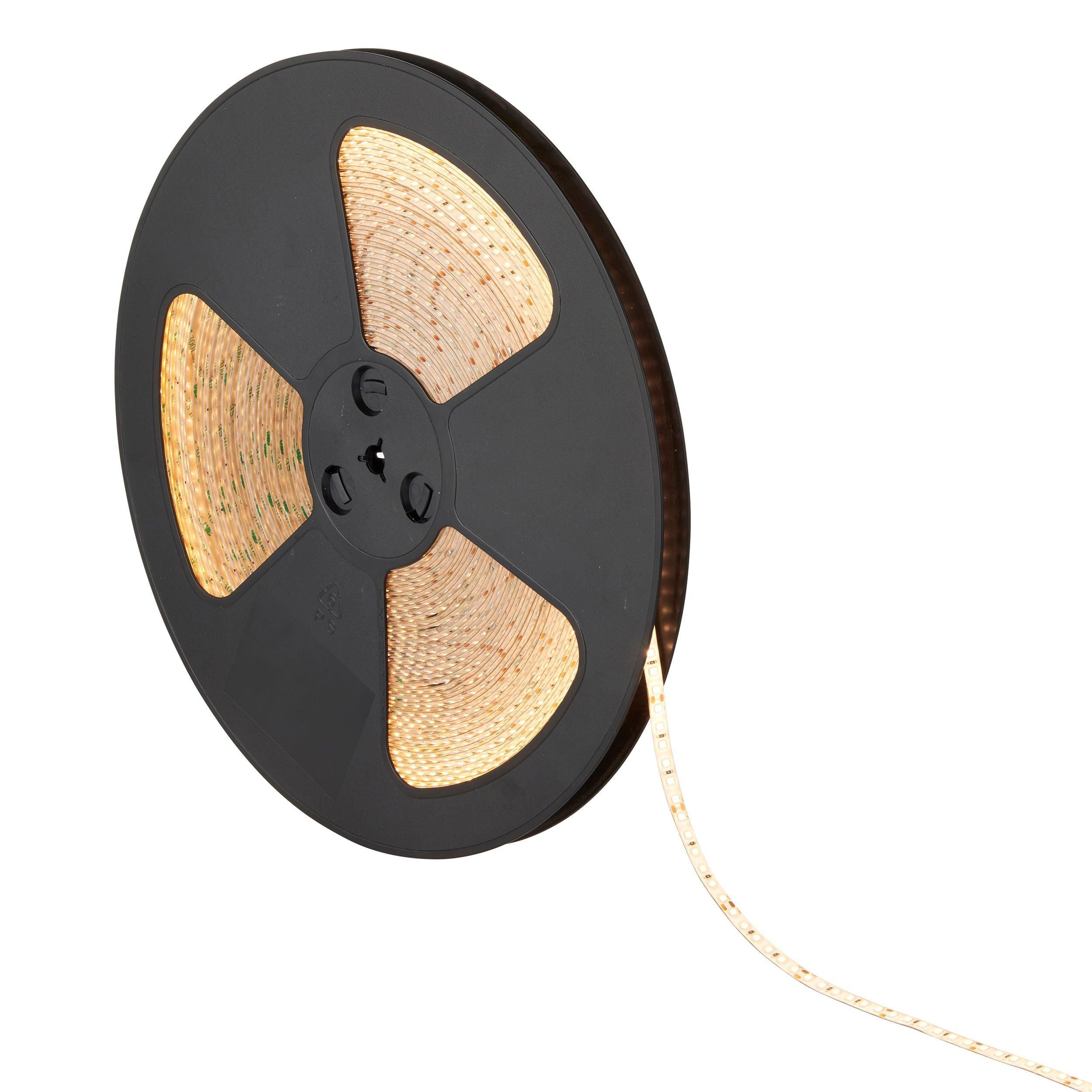 orion65 led 3000k 9 6w m 30m ip65 288w led flexible strip lightby saxby lighting