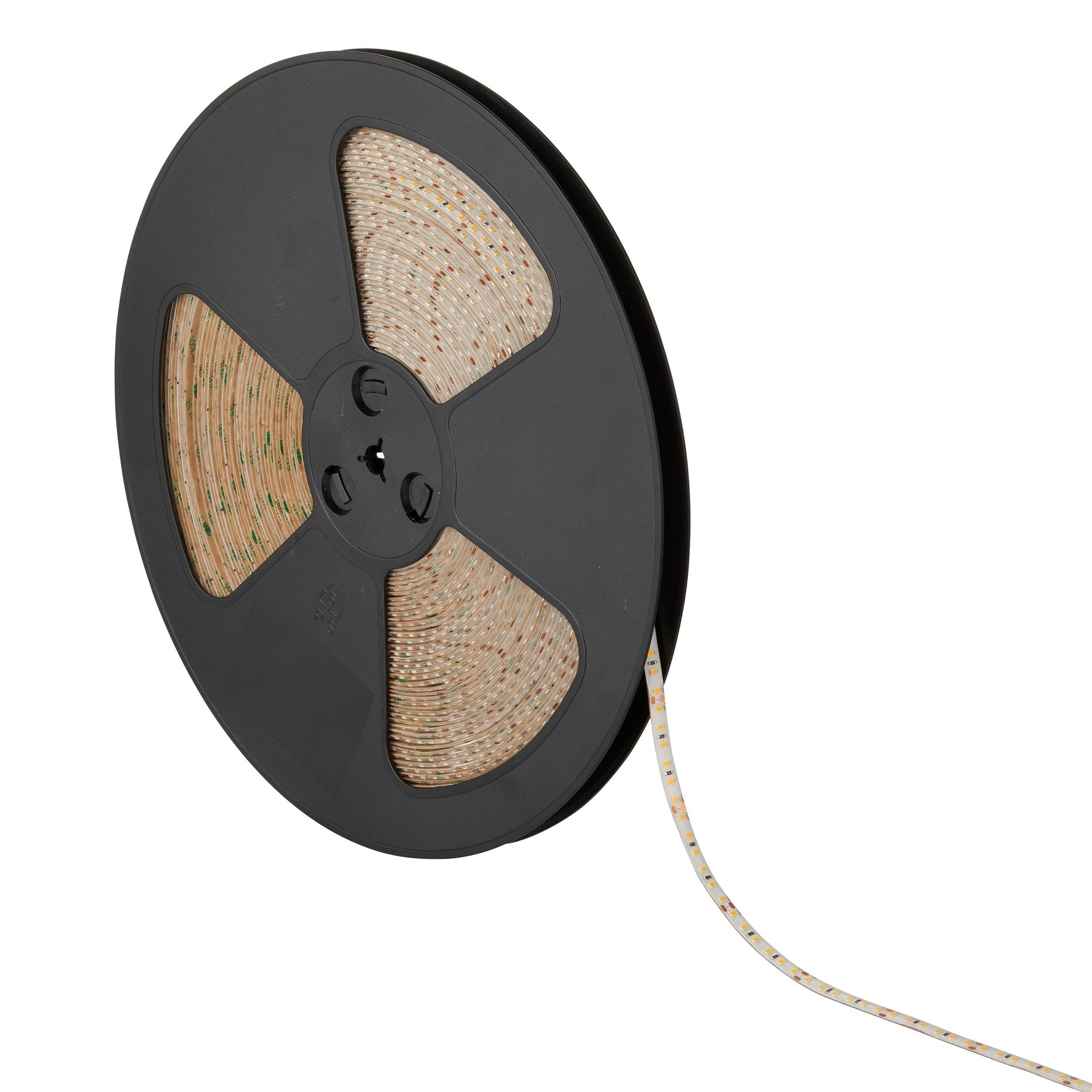 orion65 led 3000k 9 6w m 30m ip65 288w led flexible strip lightby Saxby Lighting, close up image