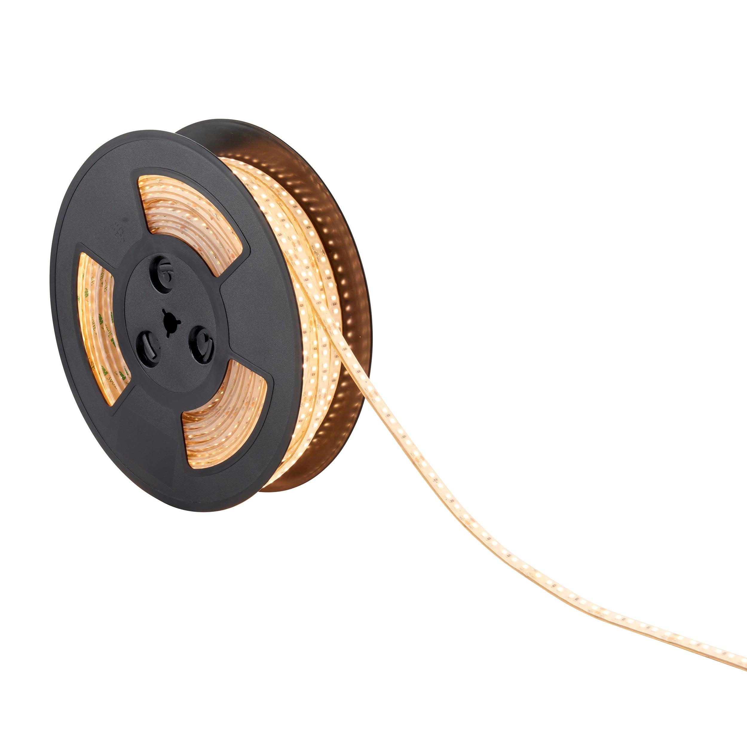 orion67 led 3000k 9 6w m 30m ip67 288w led flexible strip lightby saxby lighting