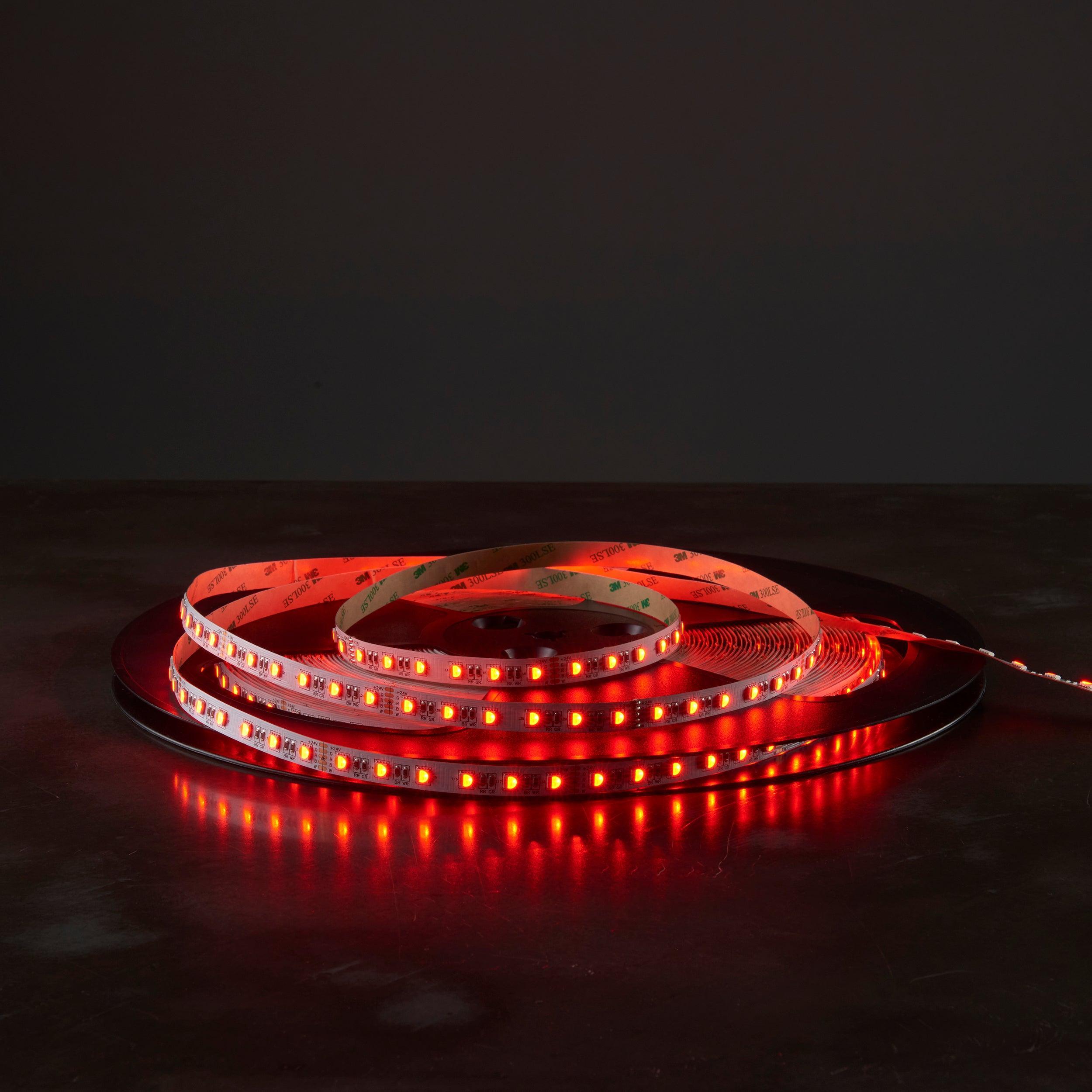 orionrgb led 12w m 30m 360w led flexible strip light by saxby lighting, close up image 270