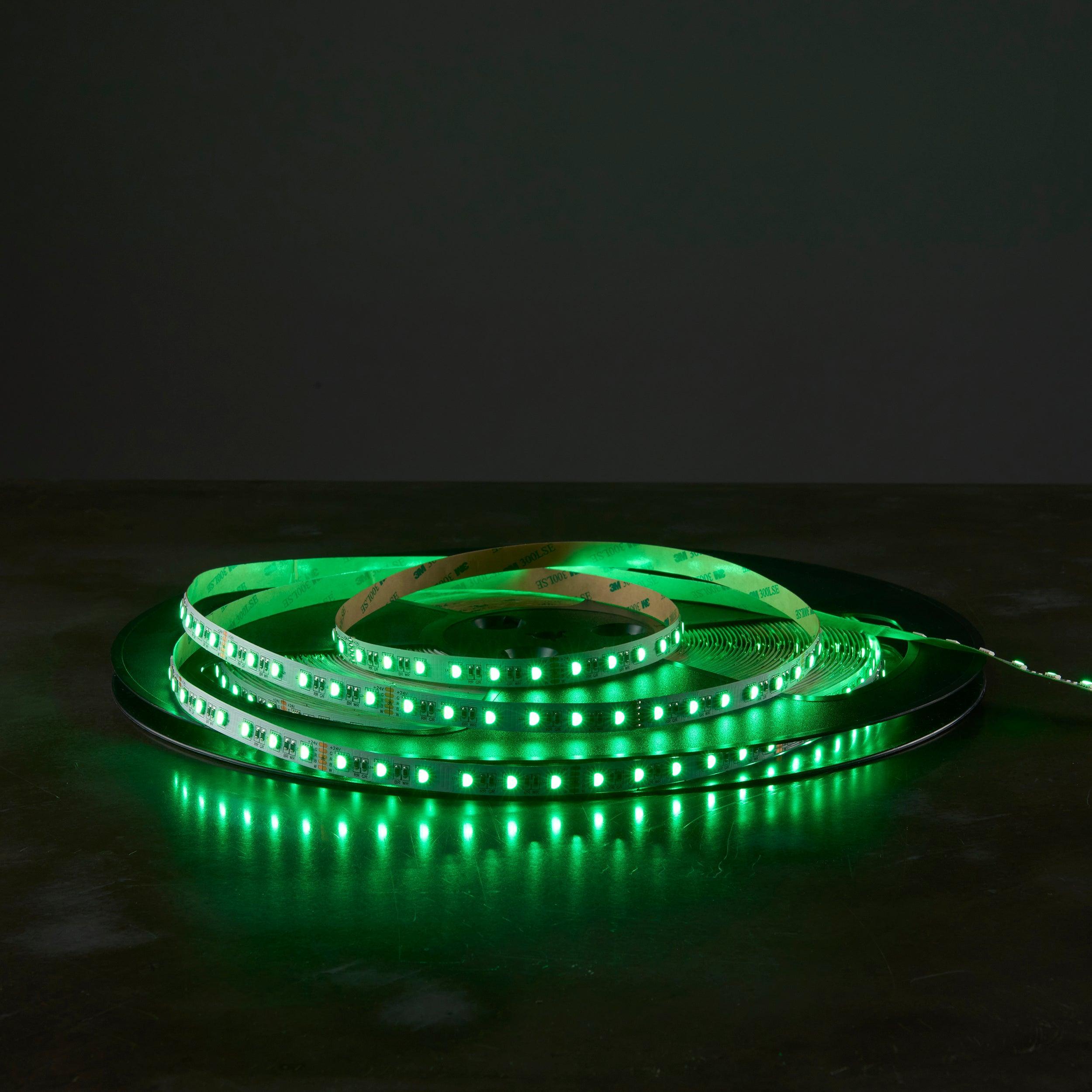orionrgb led 12w m 30m 360w led flexible strip light by saxby lighting, close up image 180