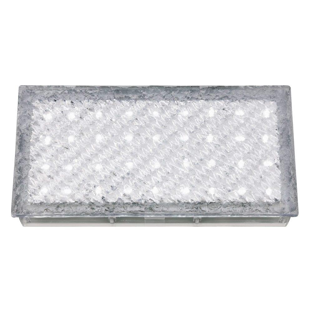 walkover led outdoor recessed glass rectangle floor light 9915wh