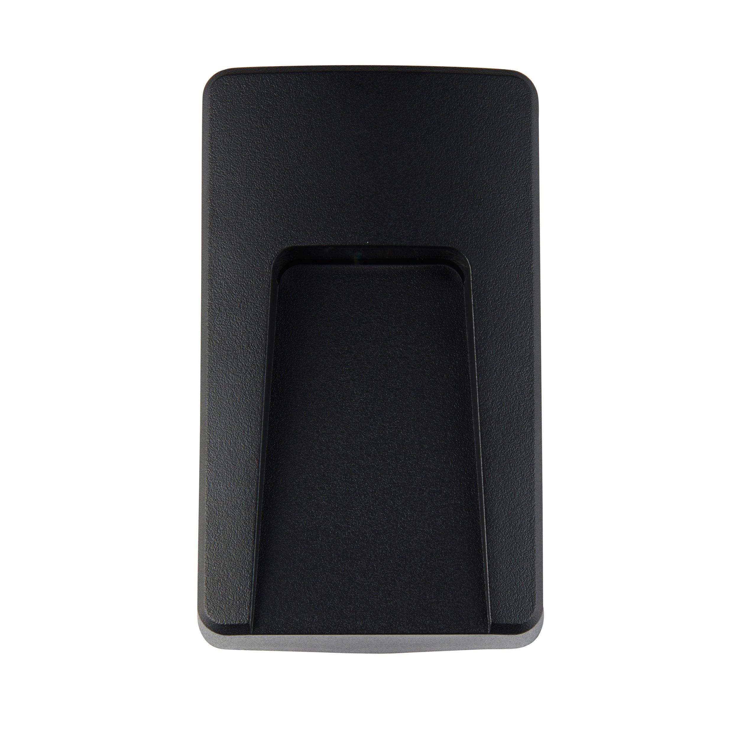 severus black vertical outdoor brick light ip65 2 8w by saxby lighting, close up image 65
