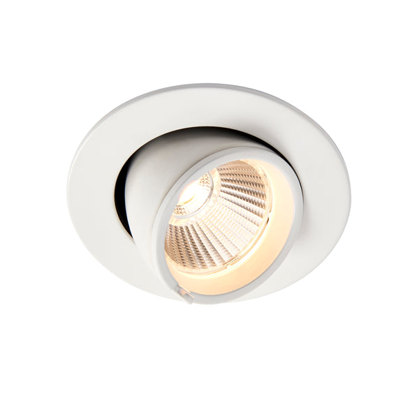 Axial Warm White LED Recessed Downlight 9W