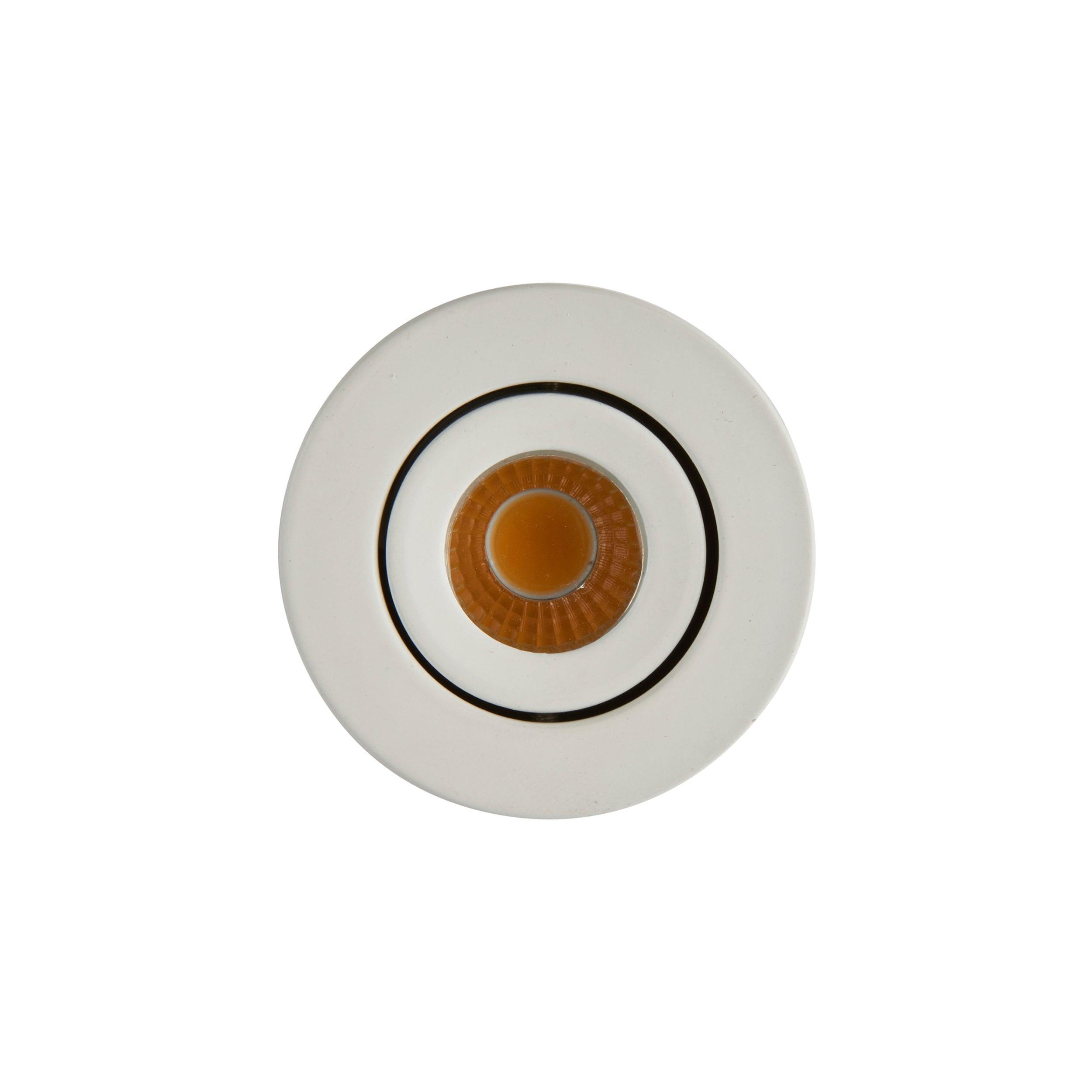 lalo tilt led warm white recessed light 4w by saxby lighting, close up image 176