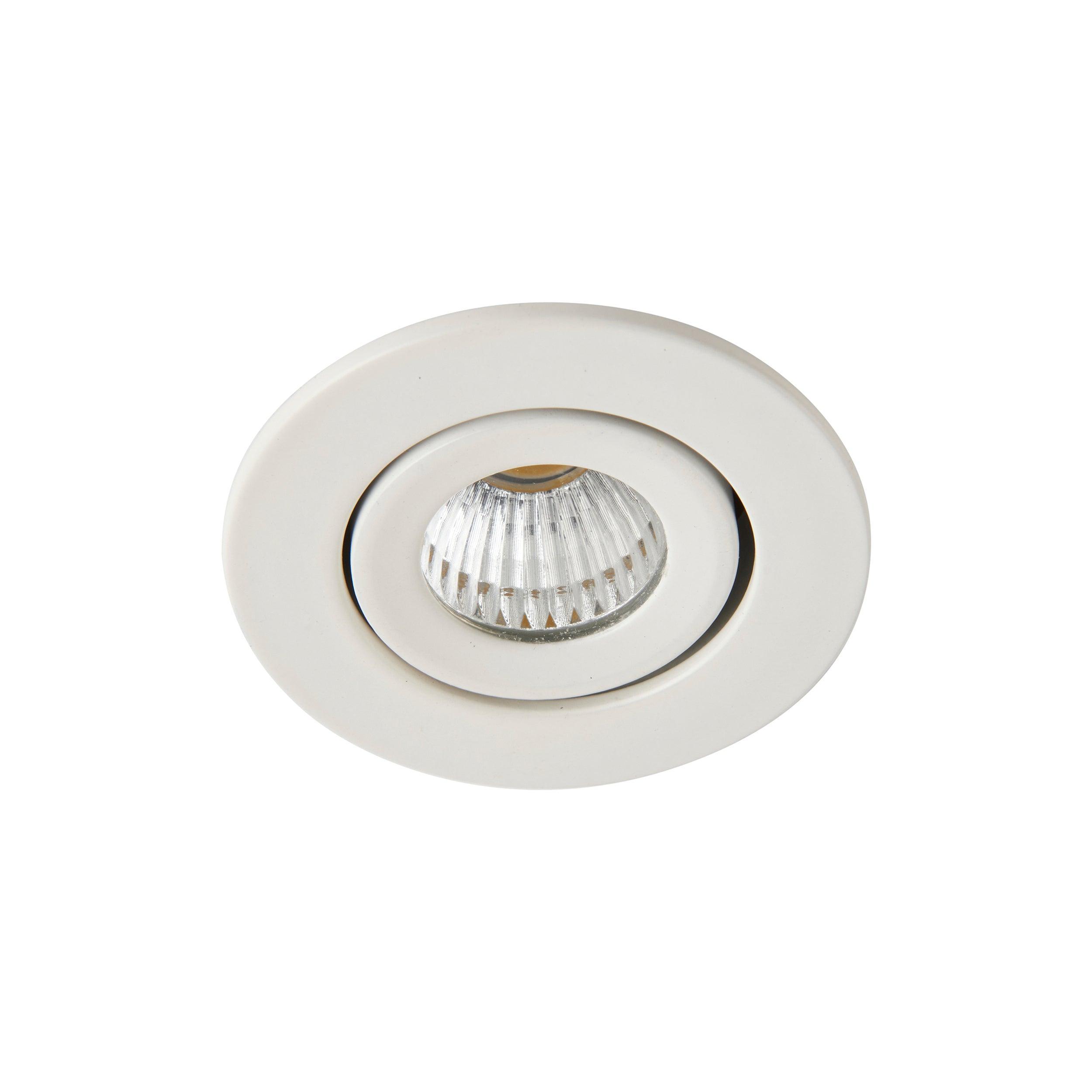 lalo tilt cool white recessed light 4w by saxby lighting, close up image 262