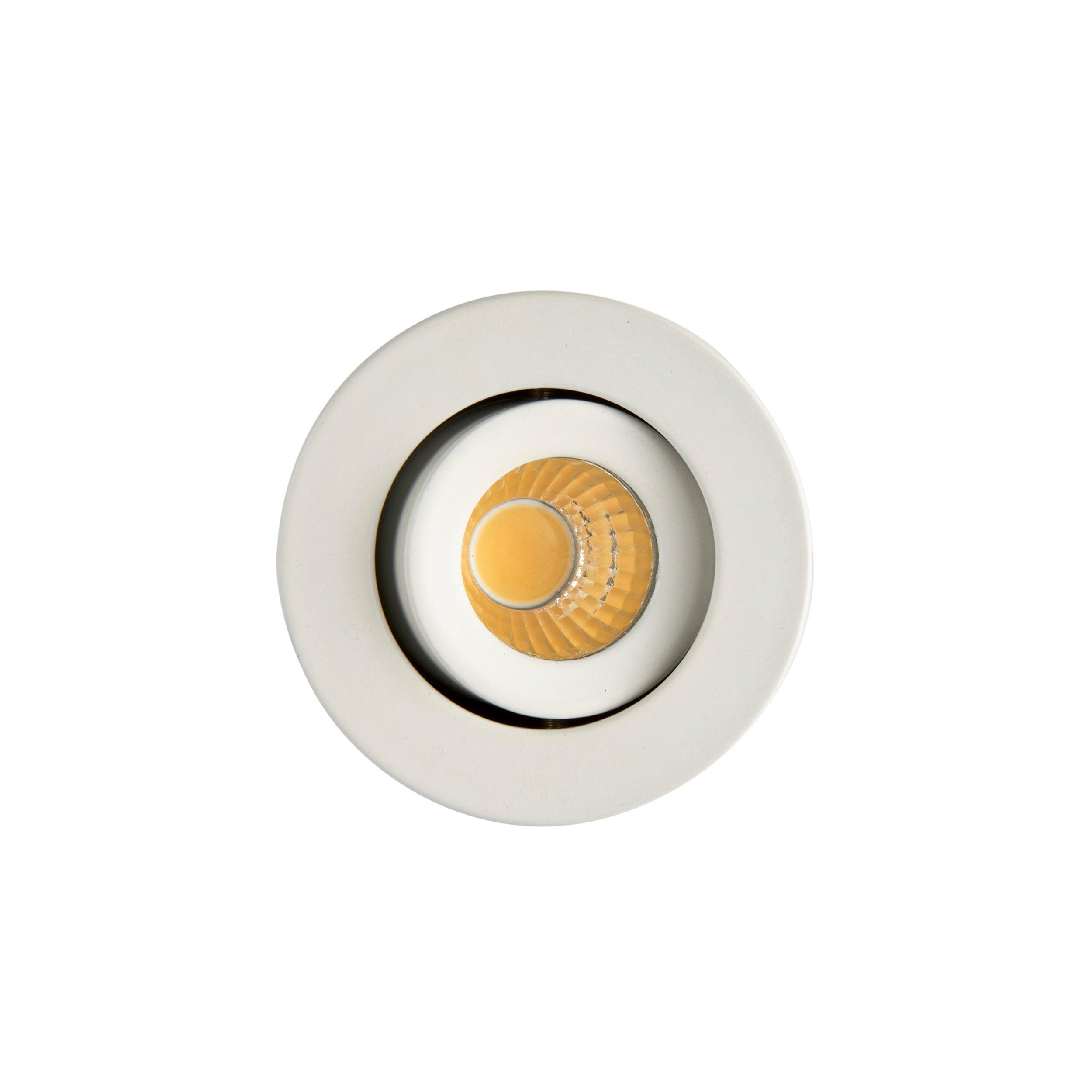 lalo tilt cool white recessed light 4w by saxby lighting, close up image 175
